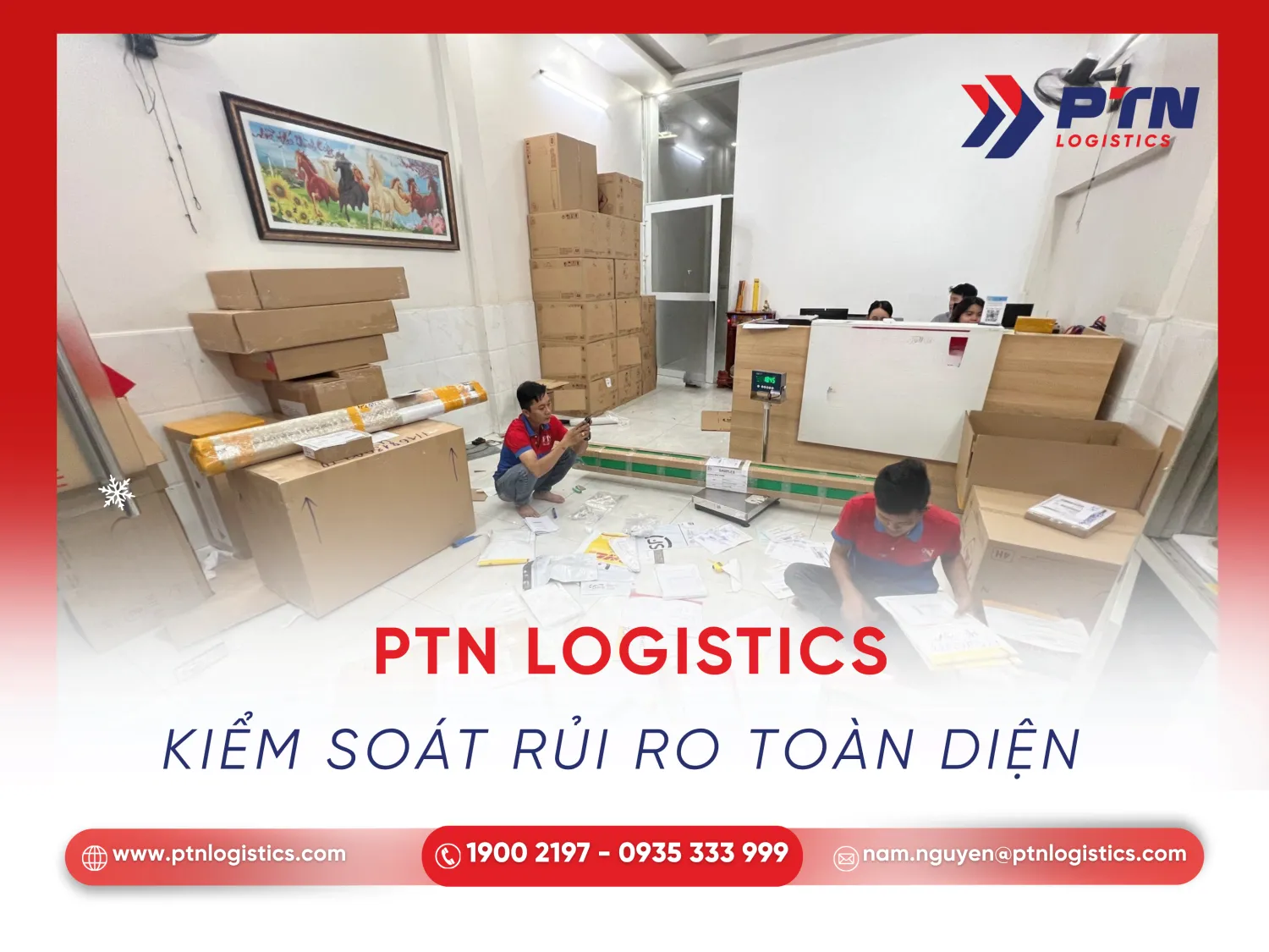 PTN giúp kiểm soát rủi ro hải quan