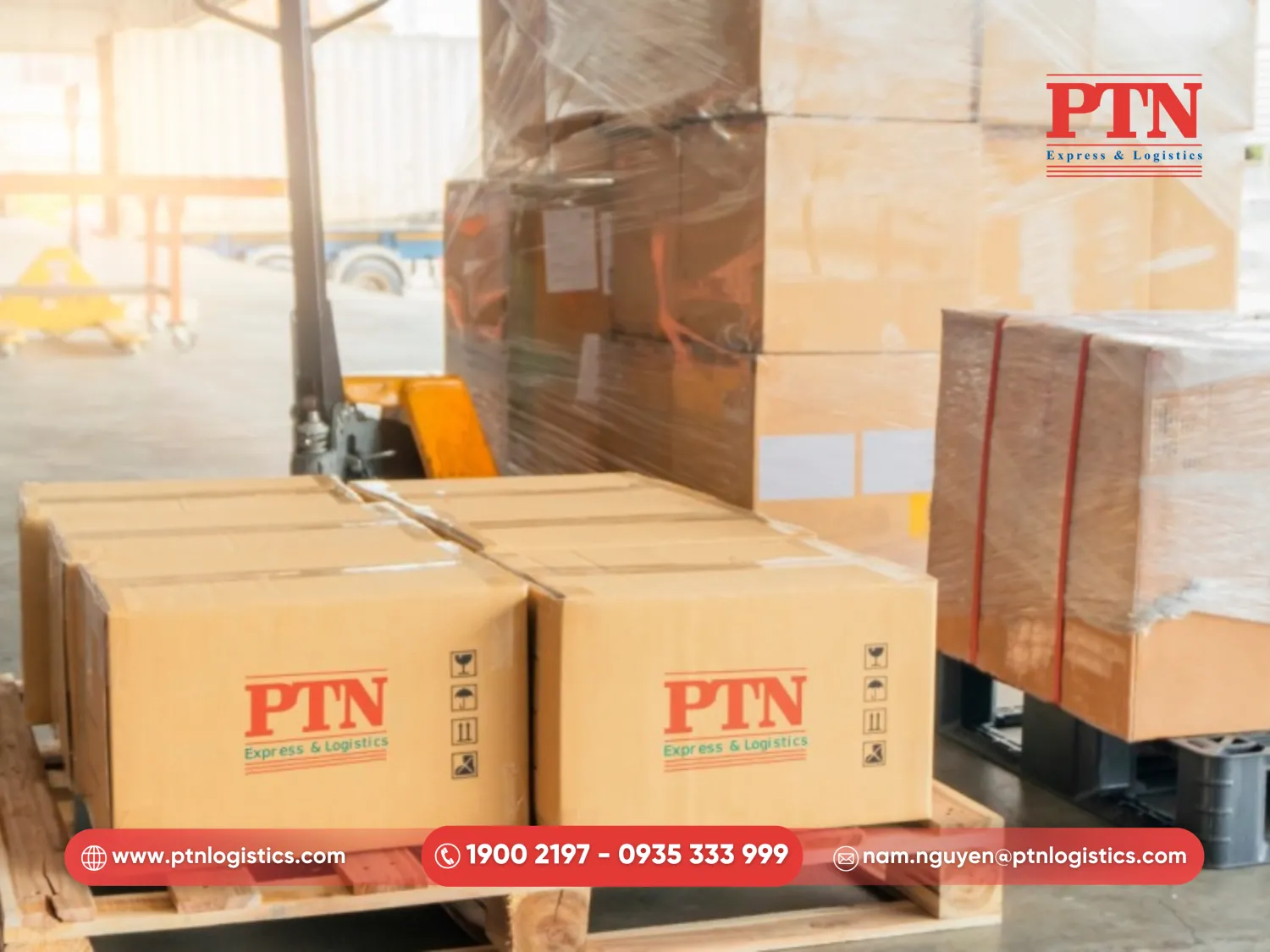 PTN Logistics cung cấp dịch vụ vận tải Bình Dương uy tín