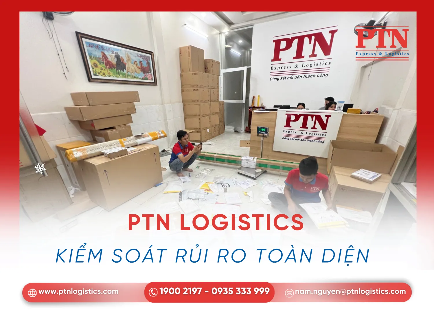 PTN Logistics giúp kiểm soát rủi tờ khai hải quan