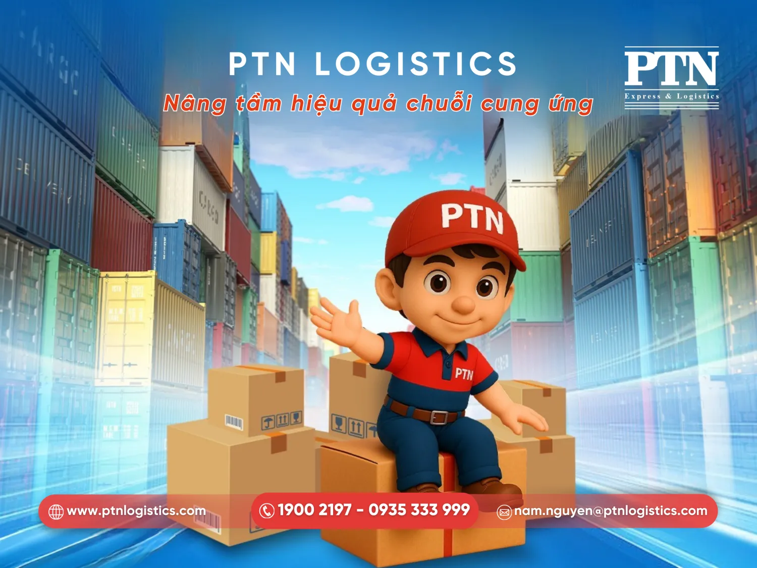 PTN Logsitcs nân tầm hiệu quả chuỗi cung ứng