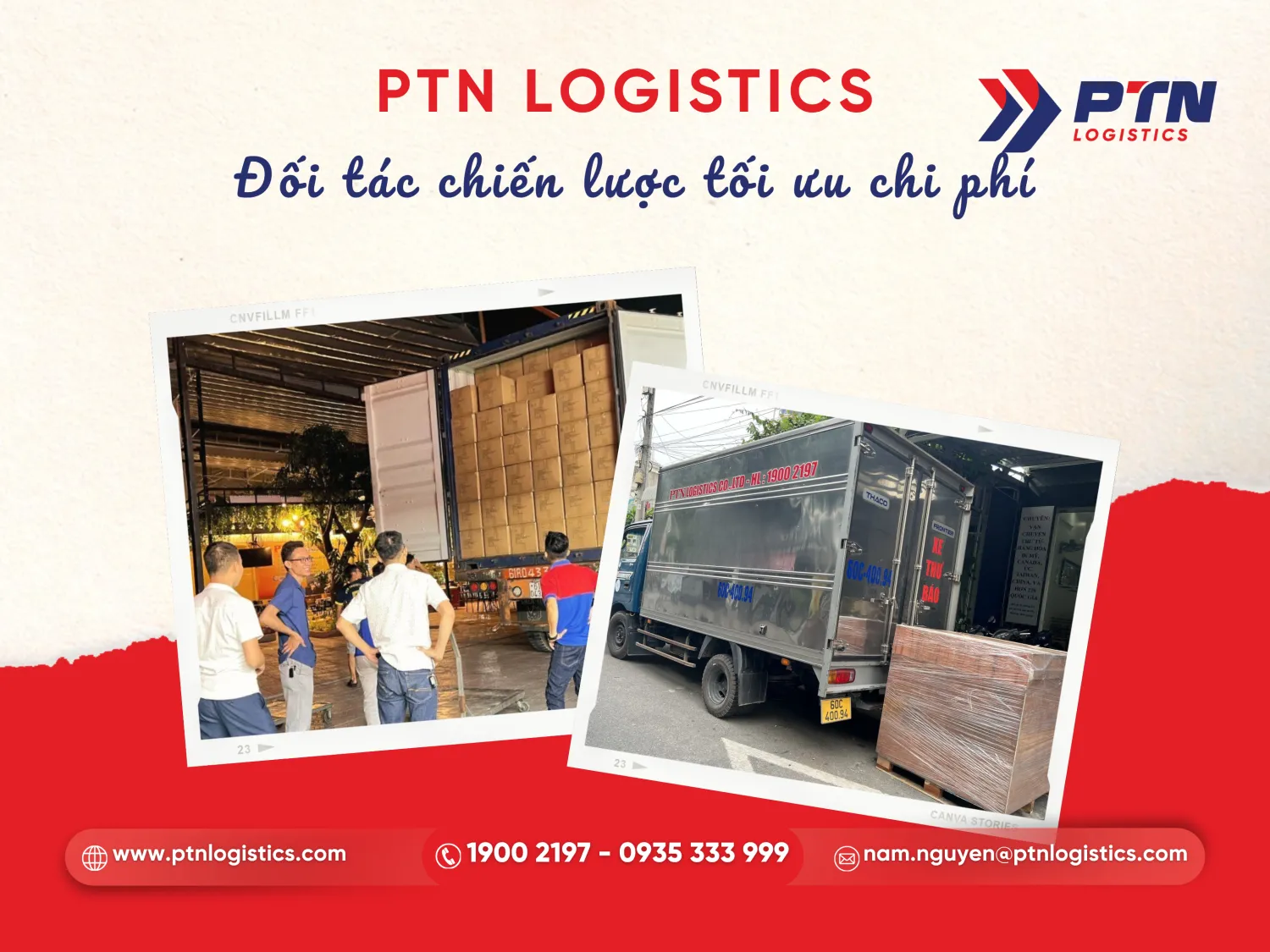 PTN Logistics giúp tối ưu chi phí vận tải biển
