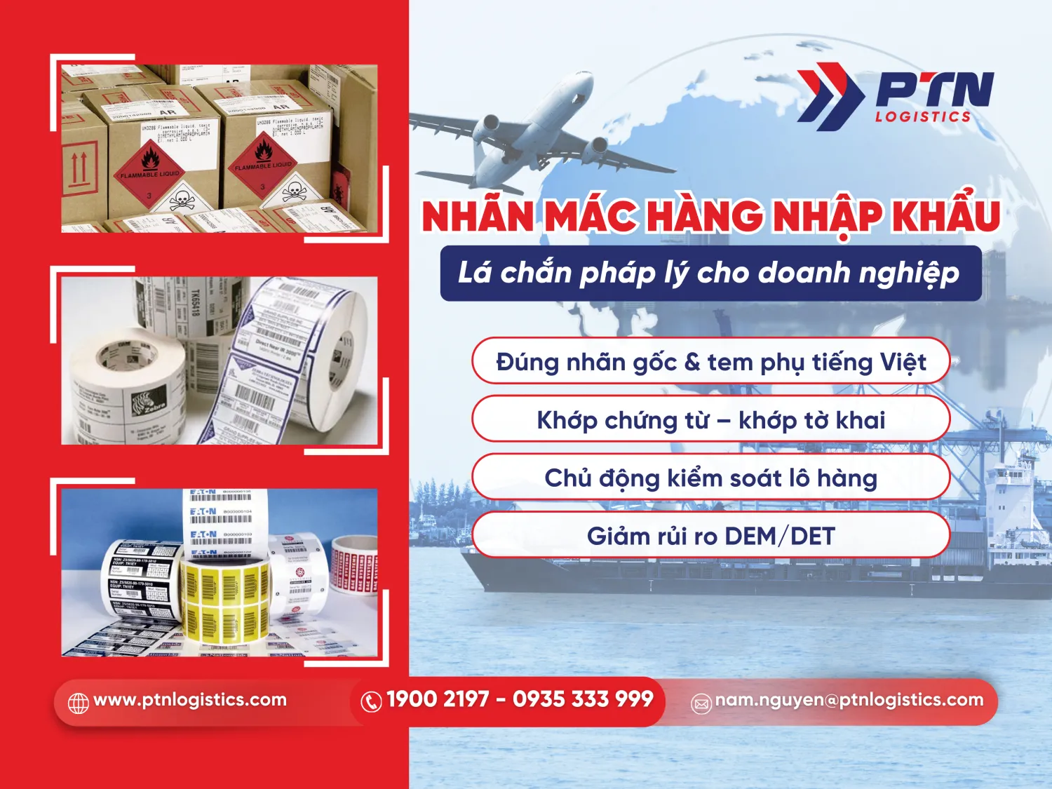 Quy định chi tiết về nhãn mác hàng hóa nhập khẩu