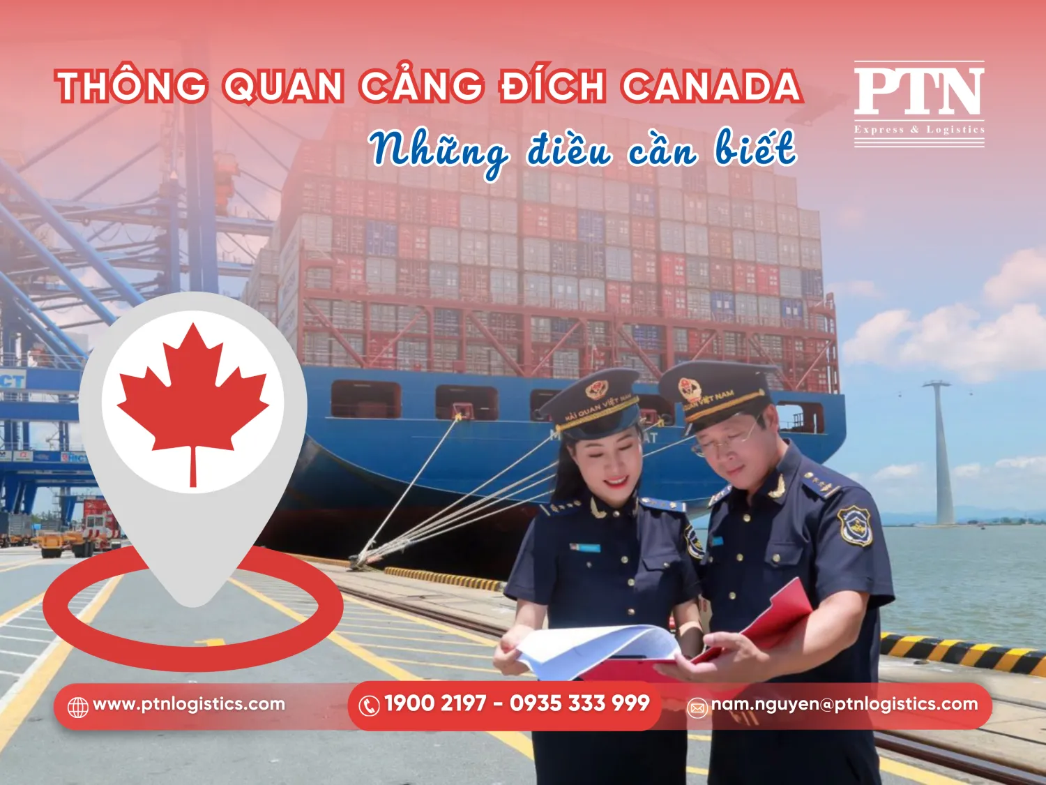 Quy trình thông quan tại cảng đích