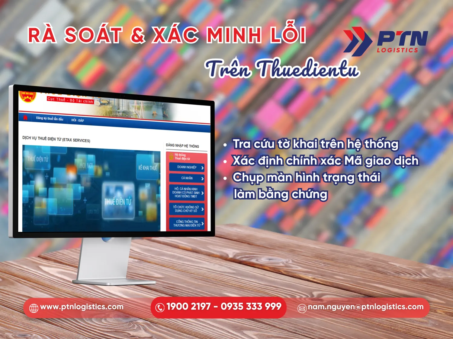Rà soát các lỗi sai trên hệ thống thudientu