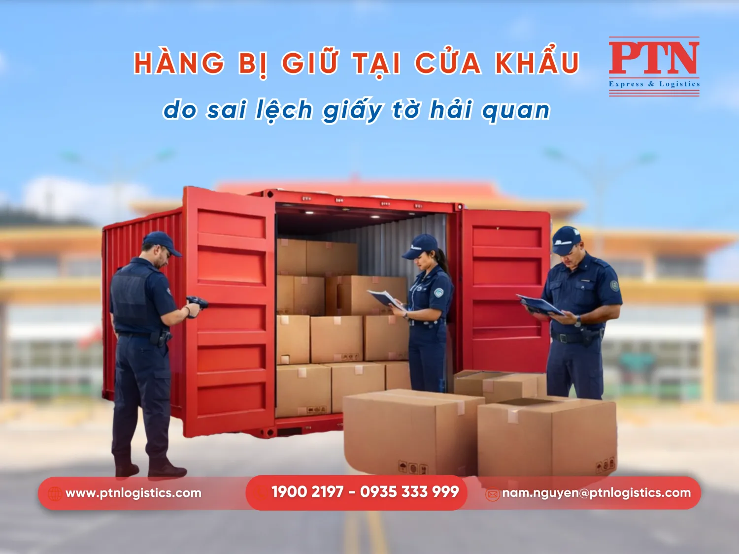 Rủi ro bị hải quan giữ lại