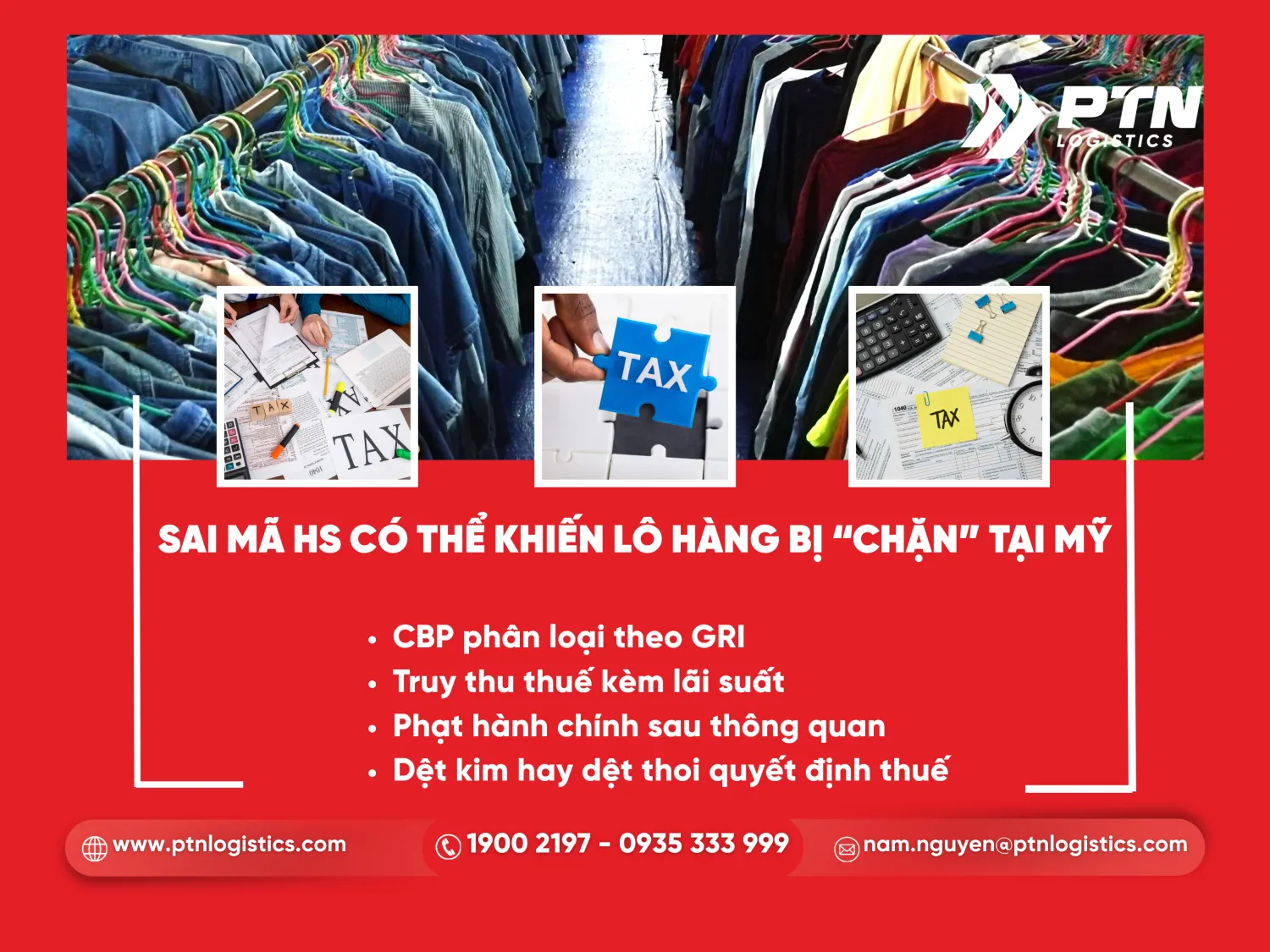 Sai HS Code có thể khiến lô hàng bị chặn tại Mỹ