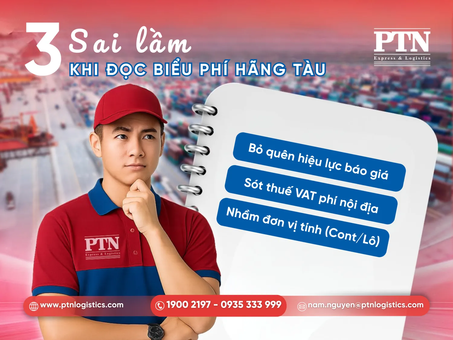 Sai sót thường gặp khi đọc biểu phí