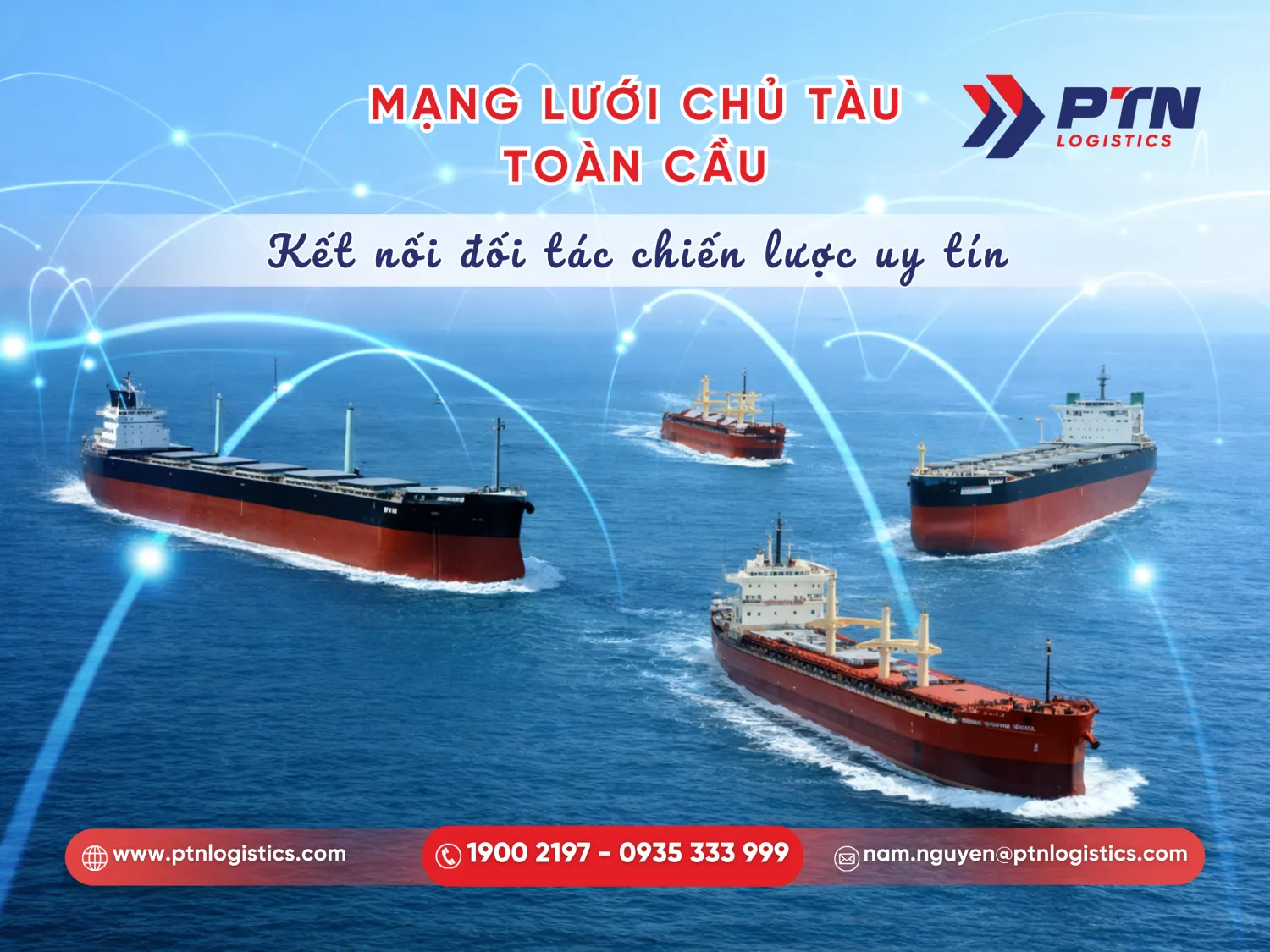 Sở hữu mạng lưới chủ tàu Đà Nẵng và kết nối toàn cầu