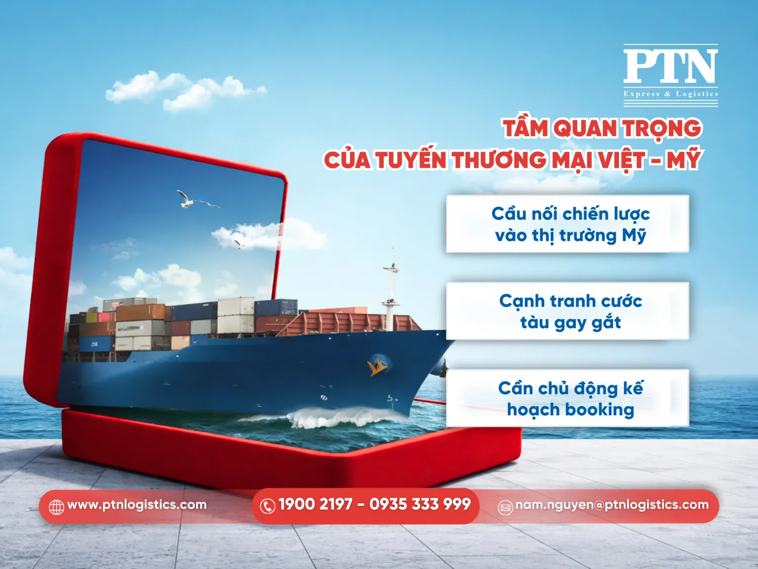 Tầm quan trọng của tuyến thương mại Việt-Mỹ