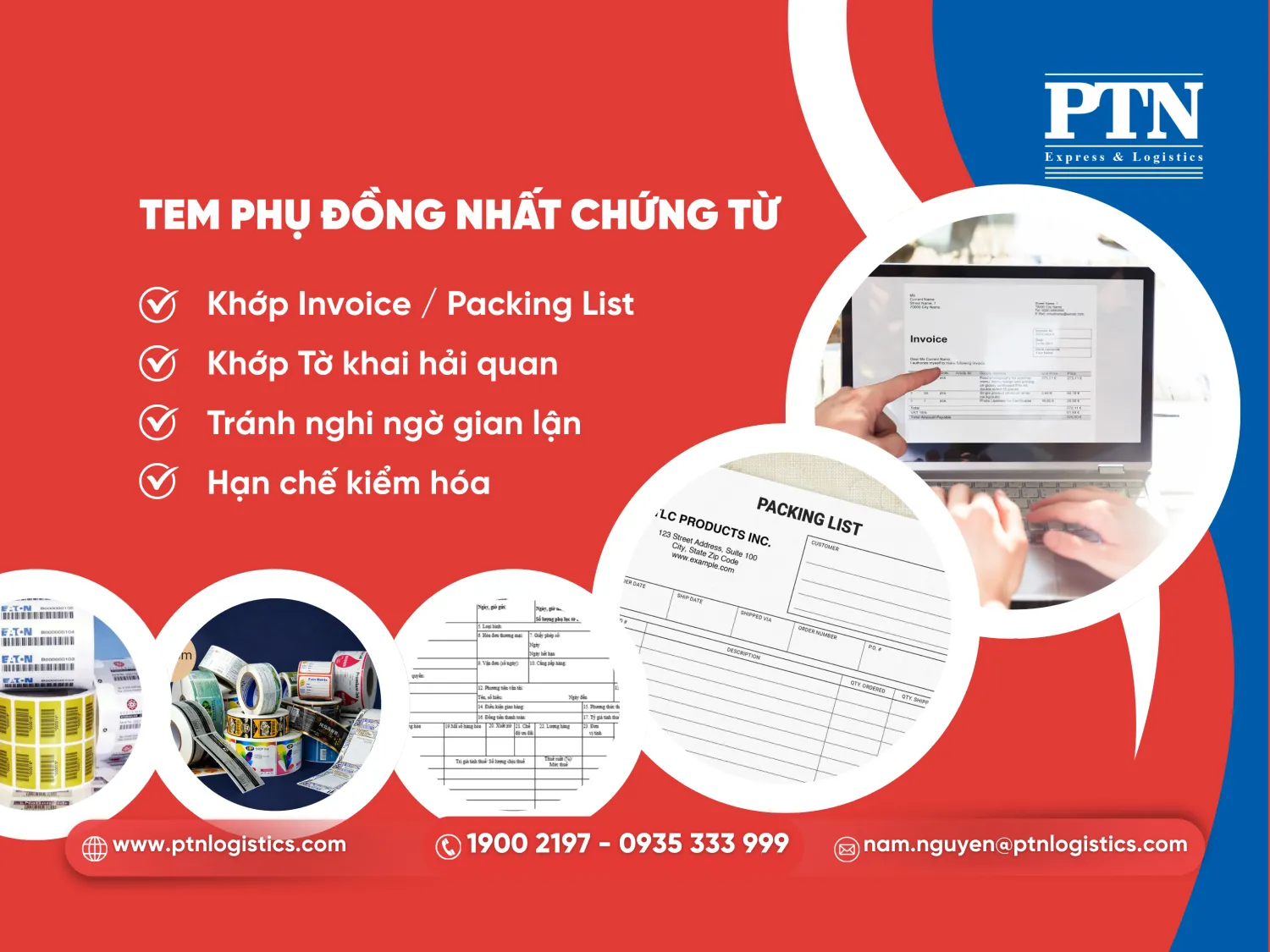 Tem phụ đồng nhất chứng từ