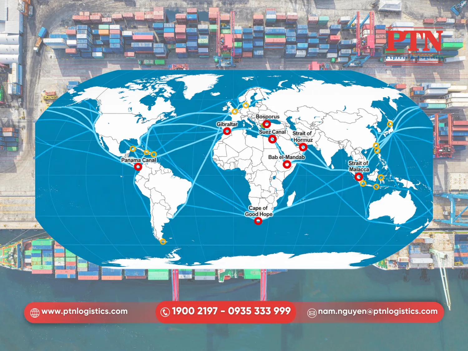 Thế mạnh dịch vụ cước biển tuyến Trung Quốc và Đông Nam Á