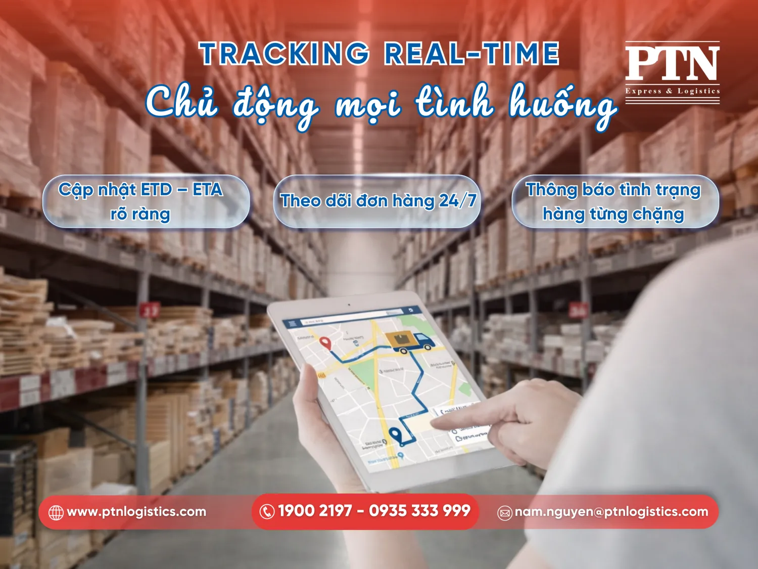 Theo dõi và cập nhật đơn hàng