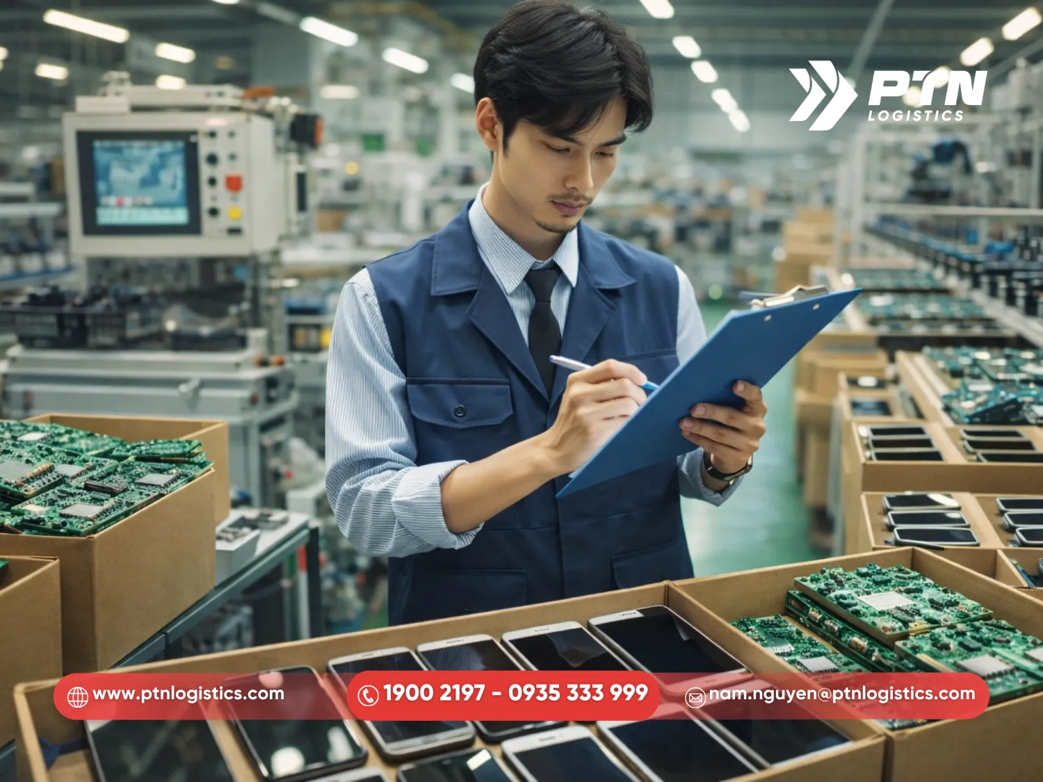 Thủ tục kiểm tra chất lượng của hàng điện tử