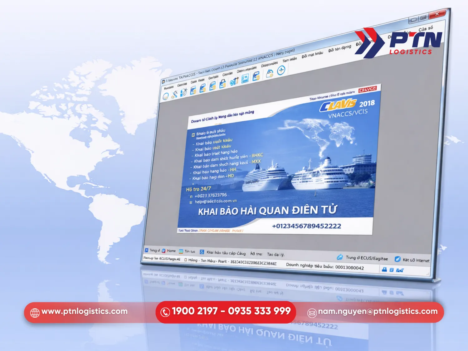 Thực hiện nghiệp vụ logistics trên phần mềm VNACCS/VCIS