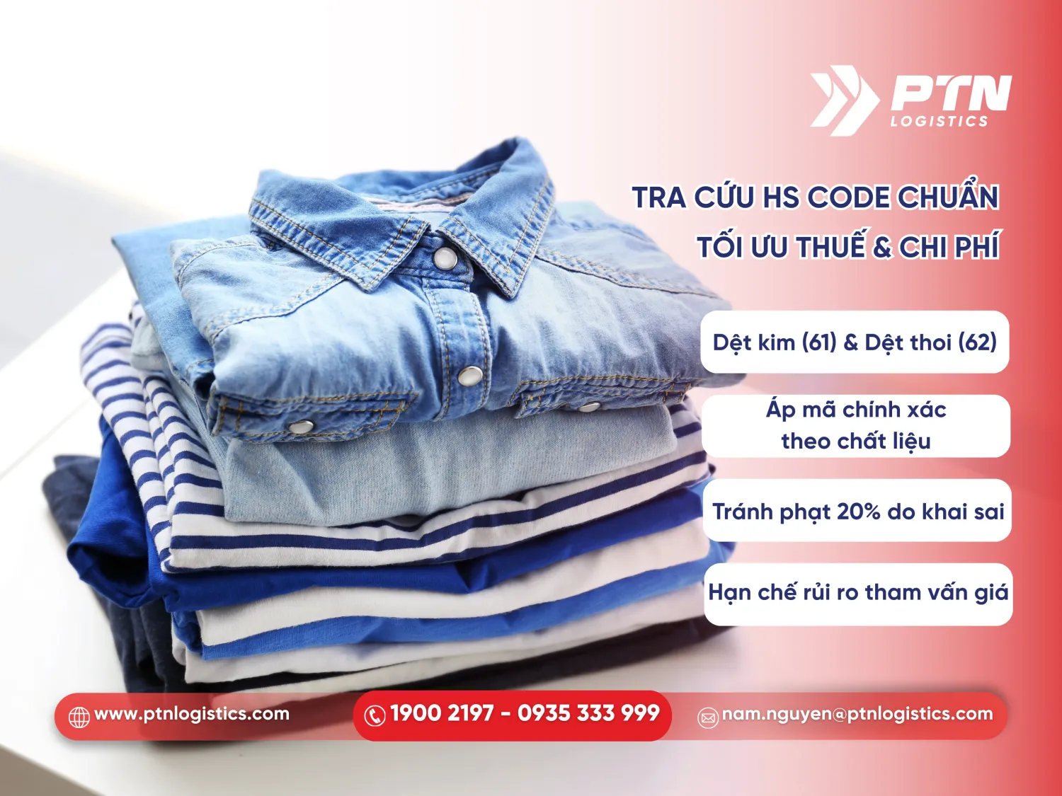 Thực hiện tra cứu mã HS quần áo