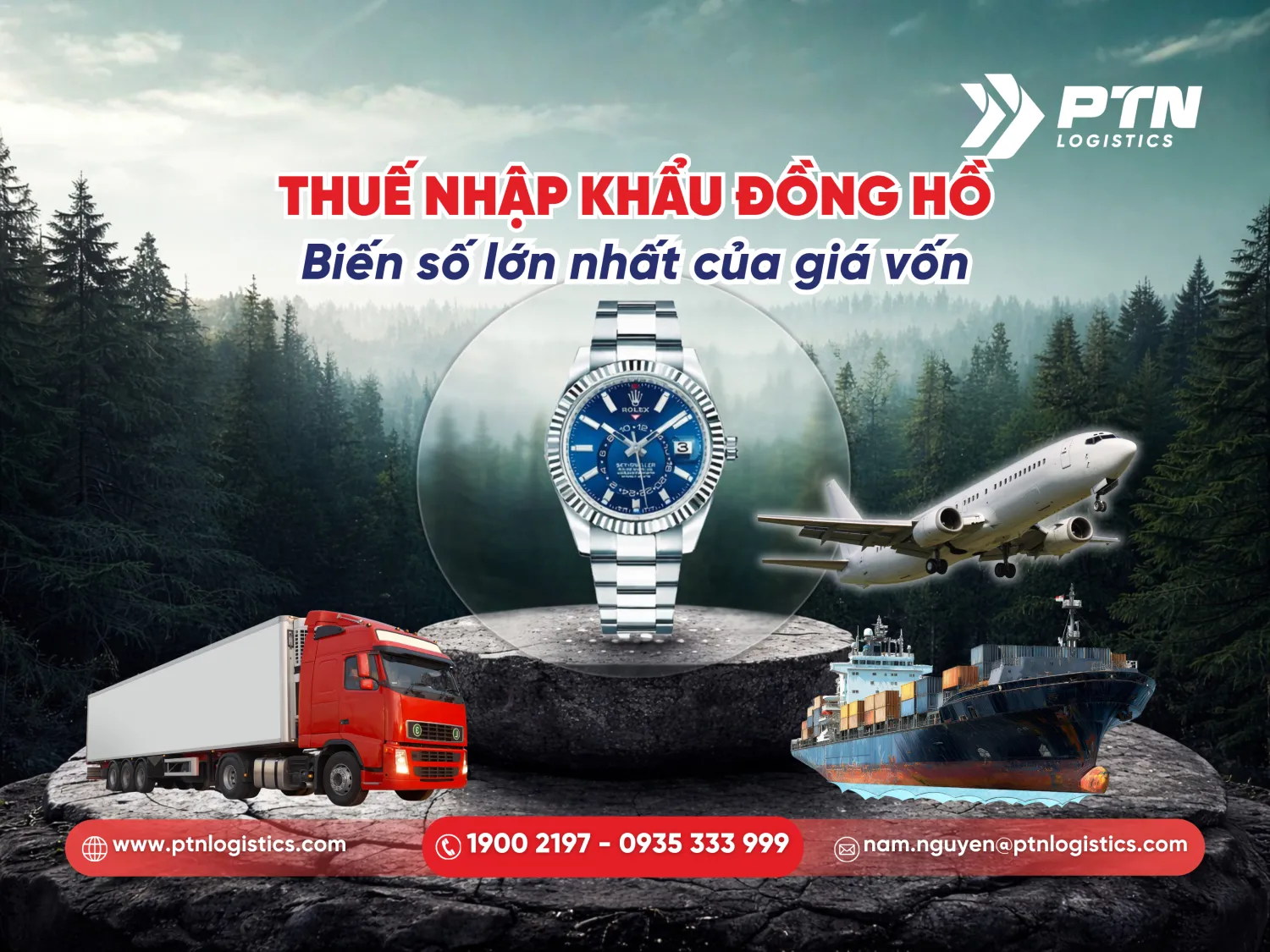 Thuế nhập khẩu đồng hồ, biến số lớn nhất của giá vốn