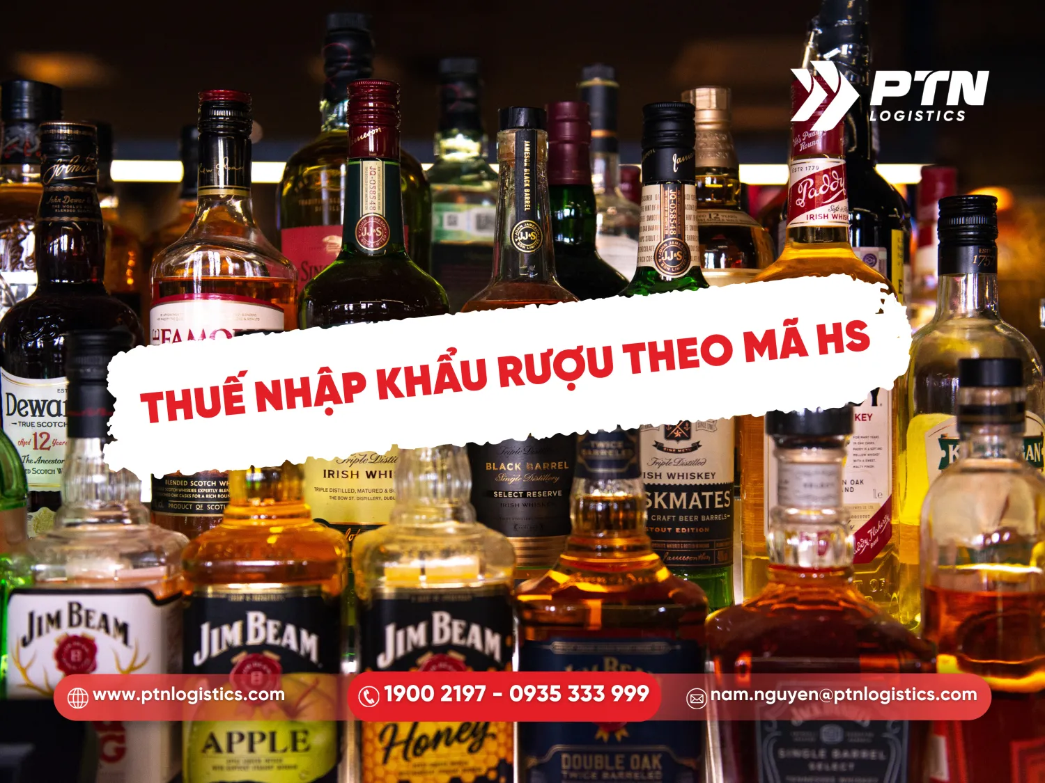 Thuế nhập khẩu rượu theo HS Code