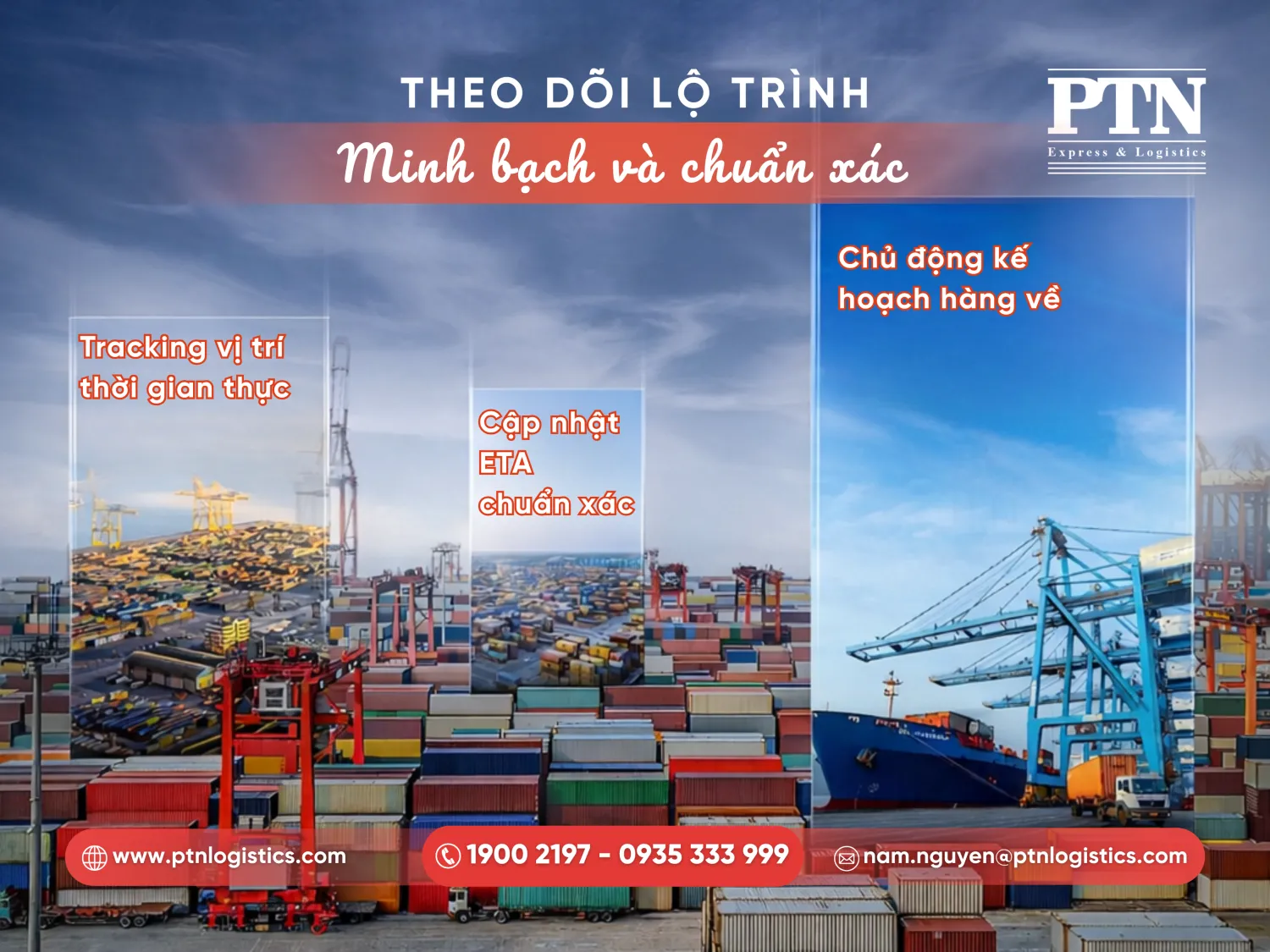 Tiến hành vận chuyển và theo dõi lộ trình