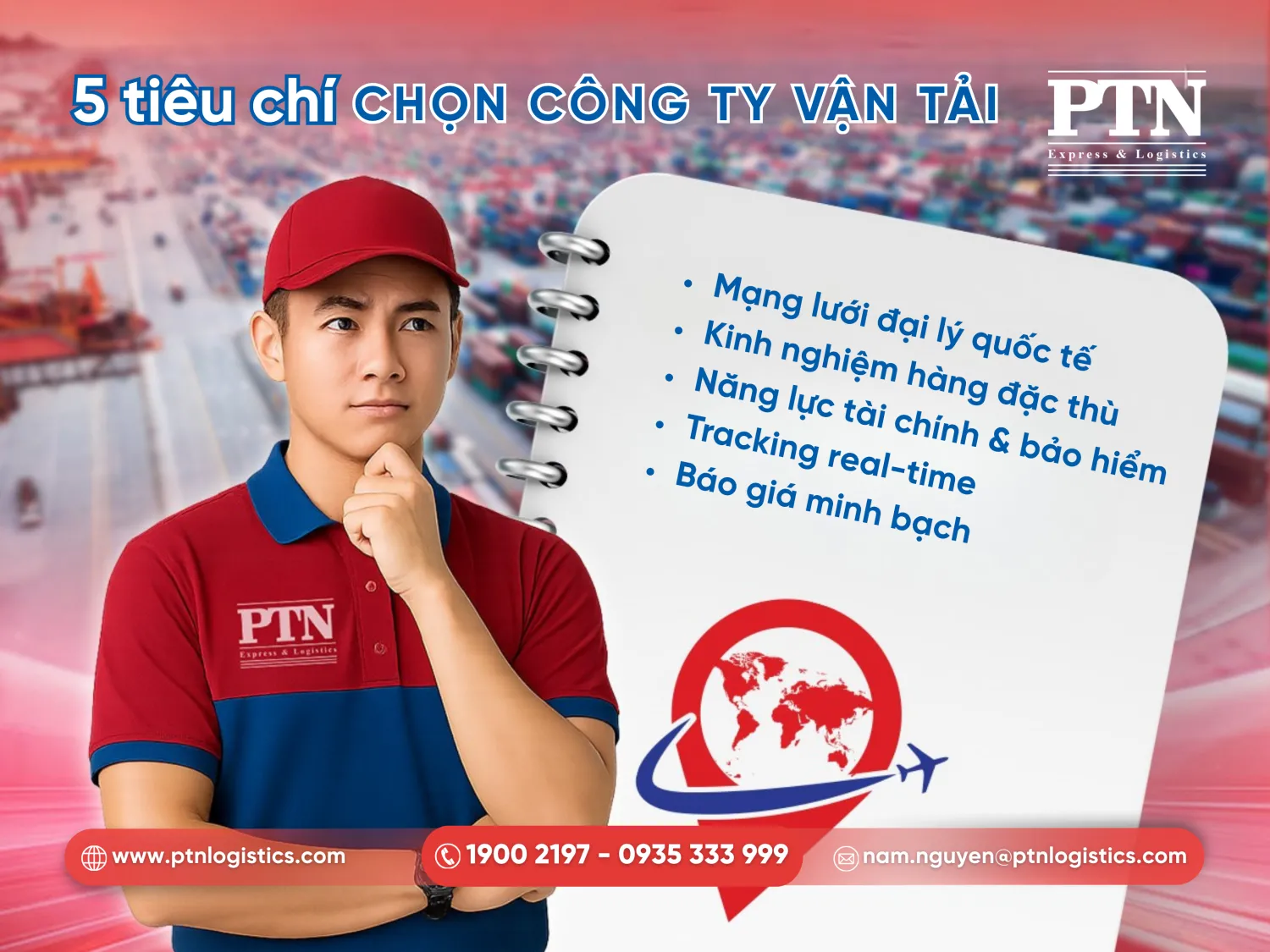 Tiêu chí đánh giá năng lực của một công ty dich vụ vận tải