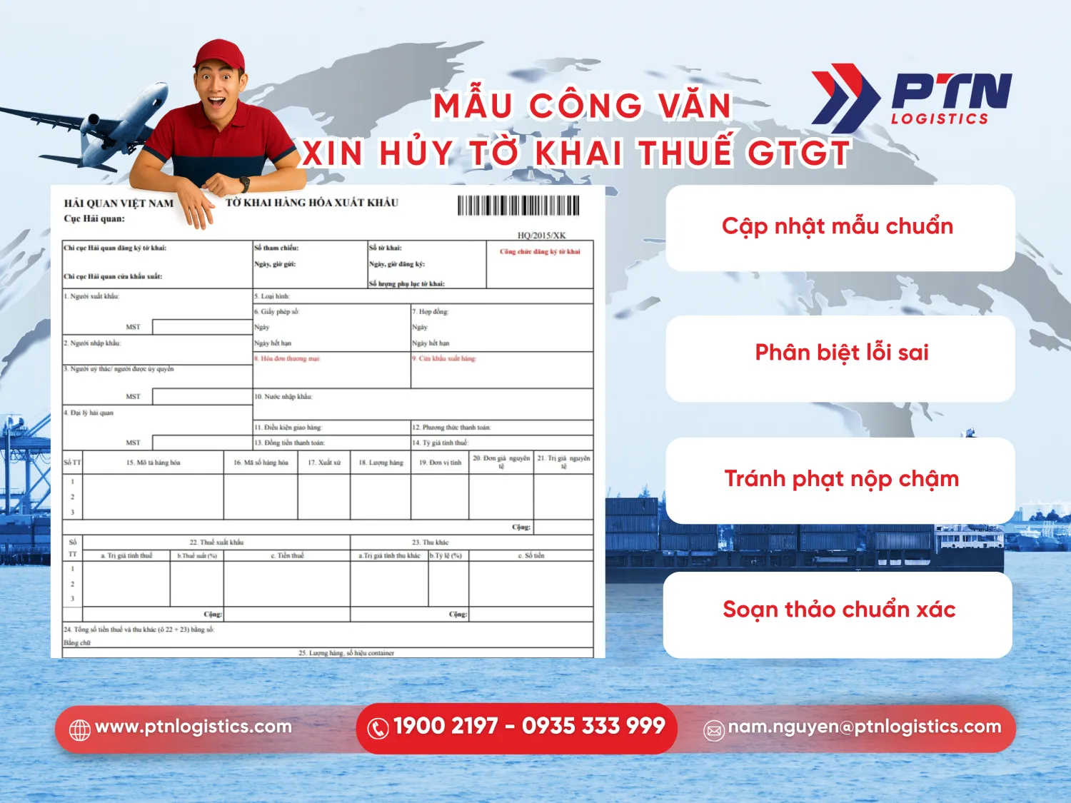 Tìm hiểu công văn xin hủy tờ khai thuế GTGT