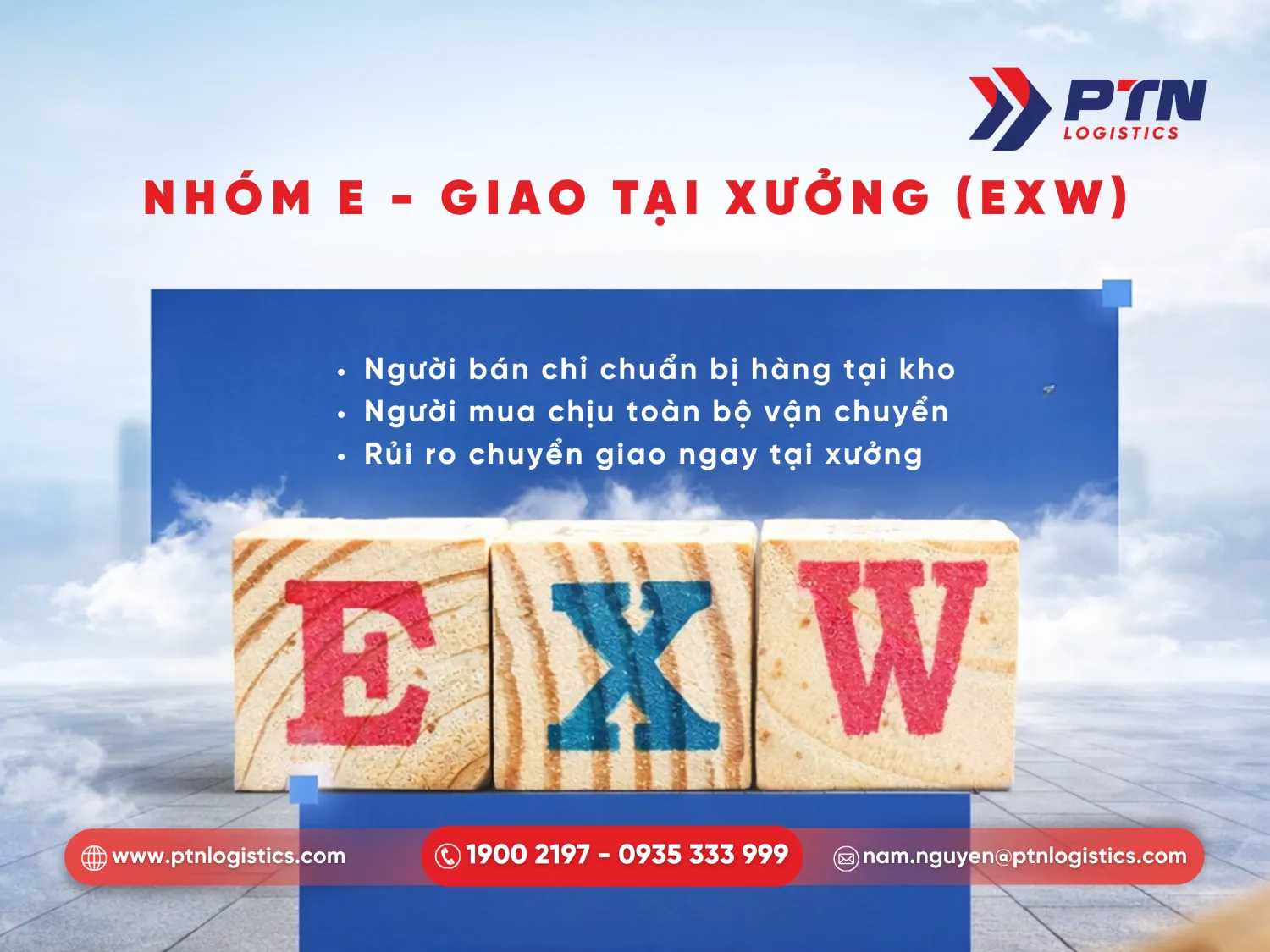 Tìm hiểu điều kiện EXW trong incoterm