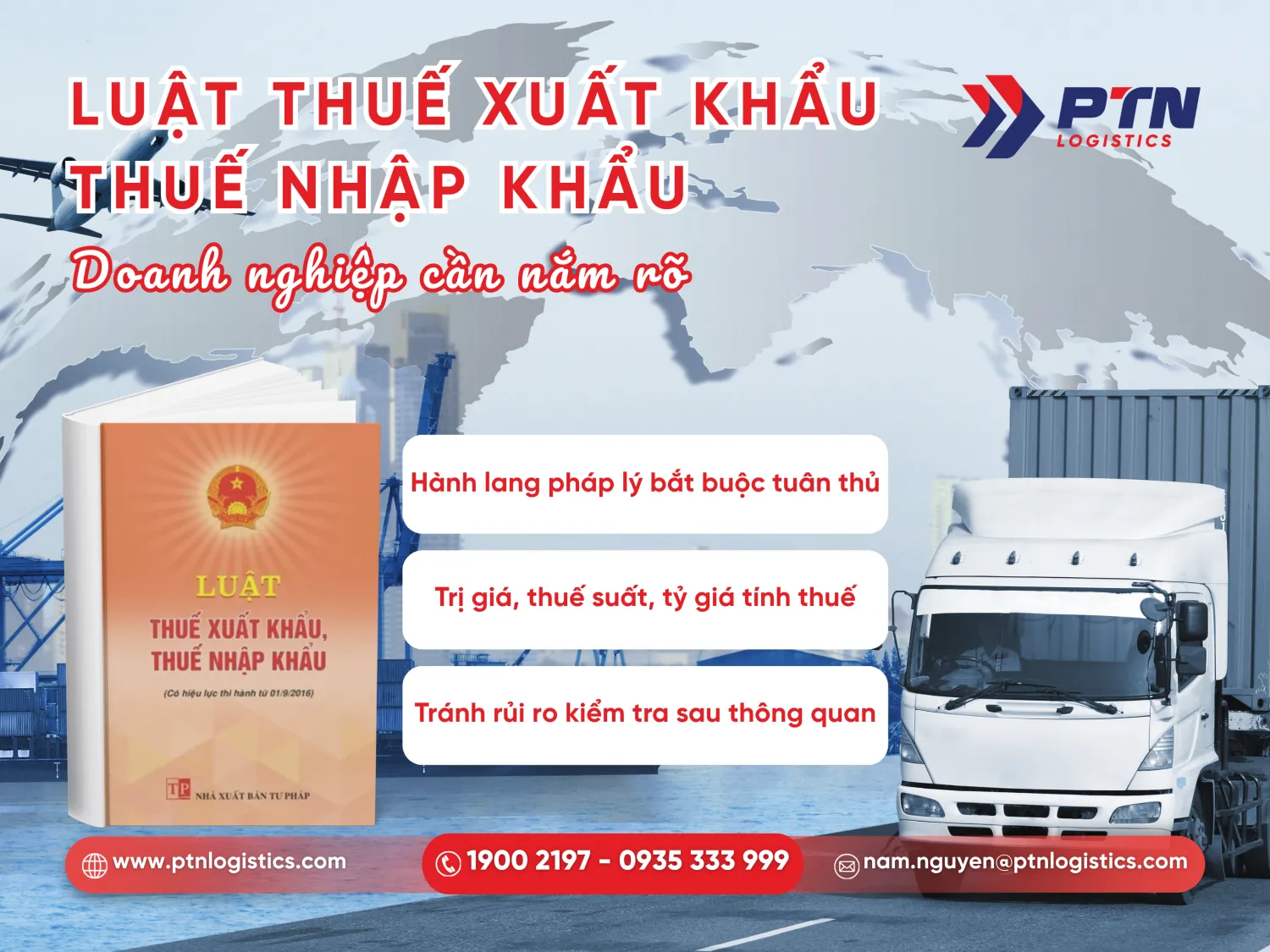Tìm hiểu luật thuế xuất nhập khẩu