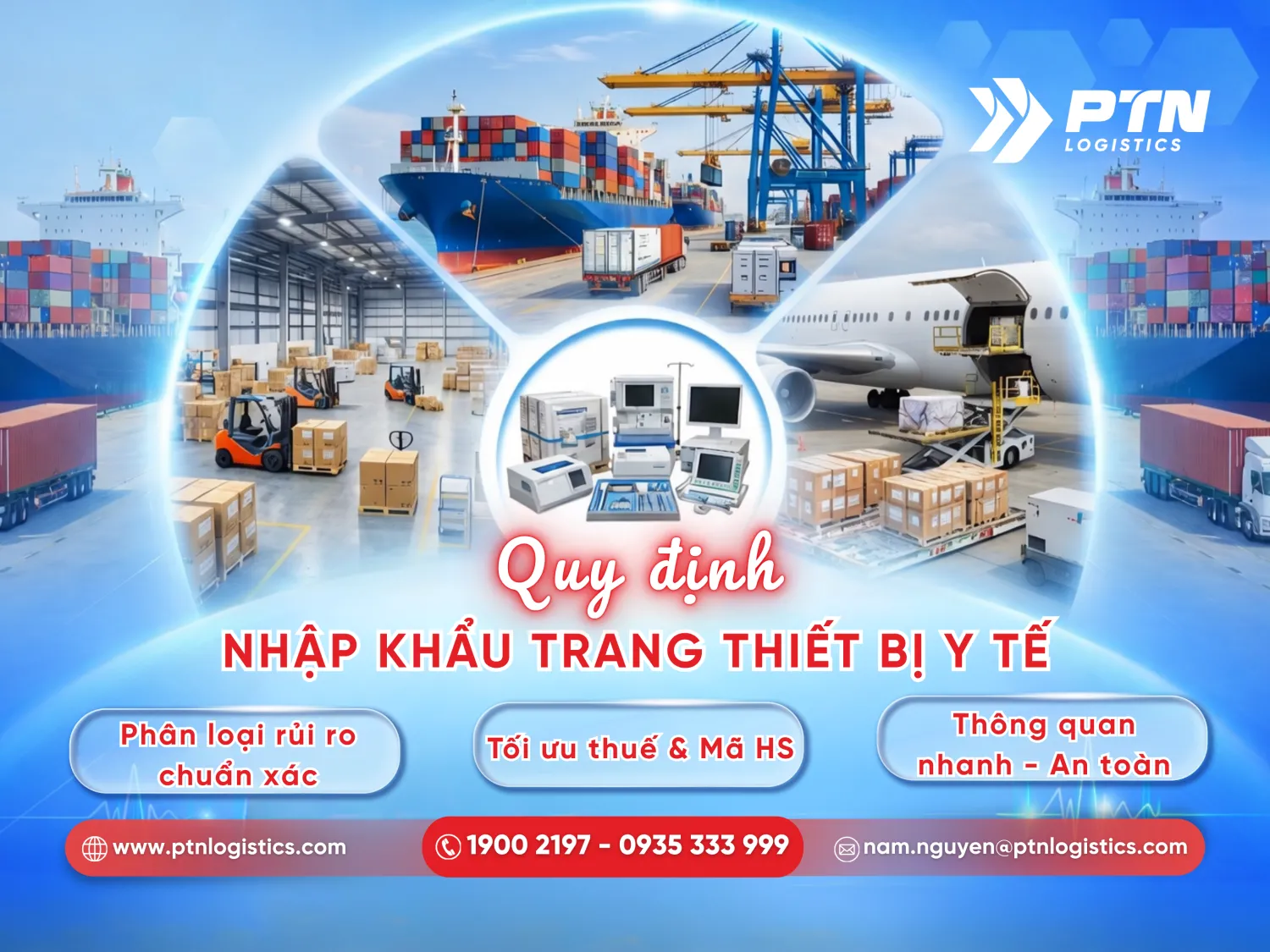 Tìm hiểu quy định nhập khẩu trang thiết bị y tế