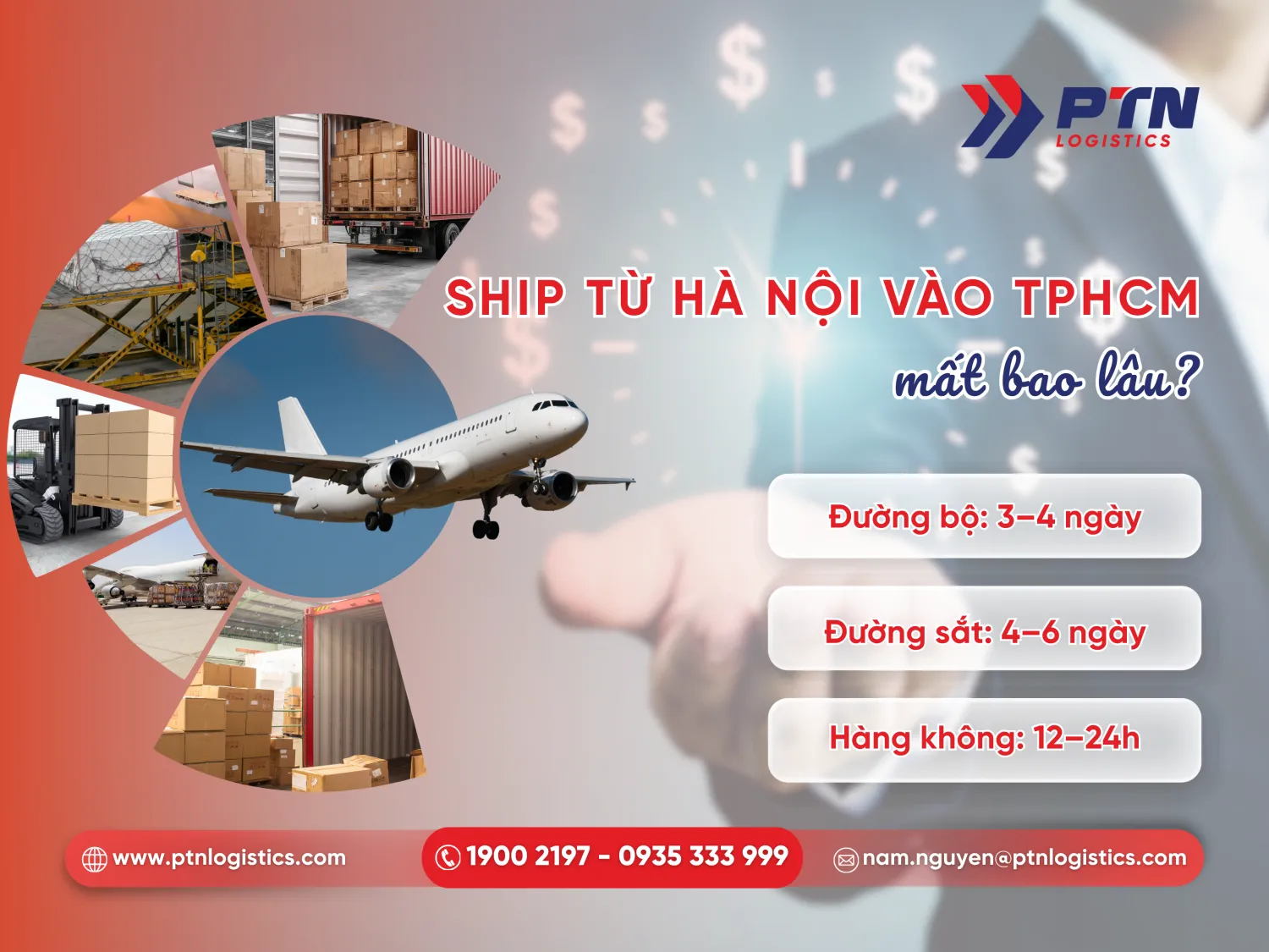 Tìm hiểu ship hàng từ Hà Nội vào TP HCM bao lâu