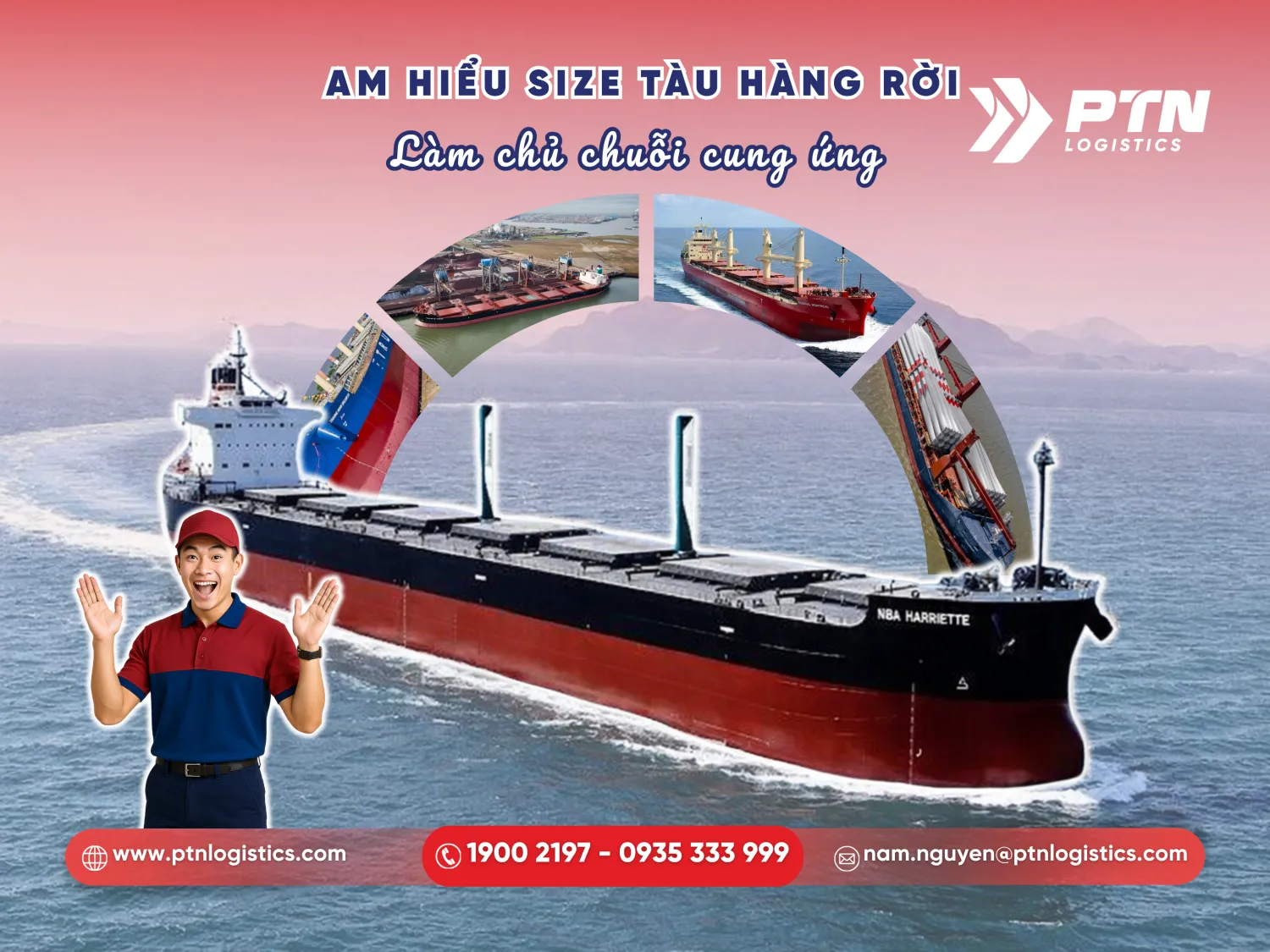 Tìm hiểu size tàu hàng rời