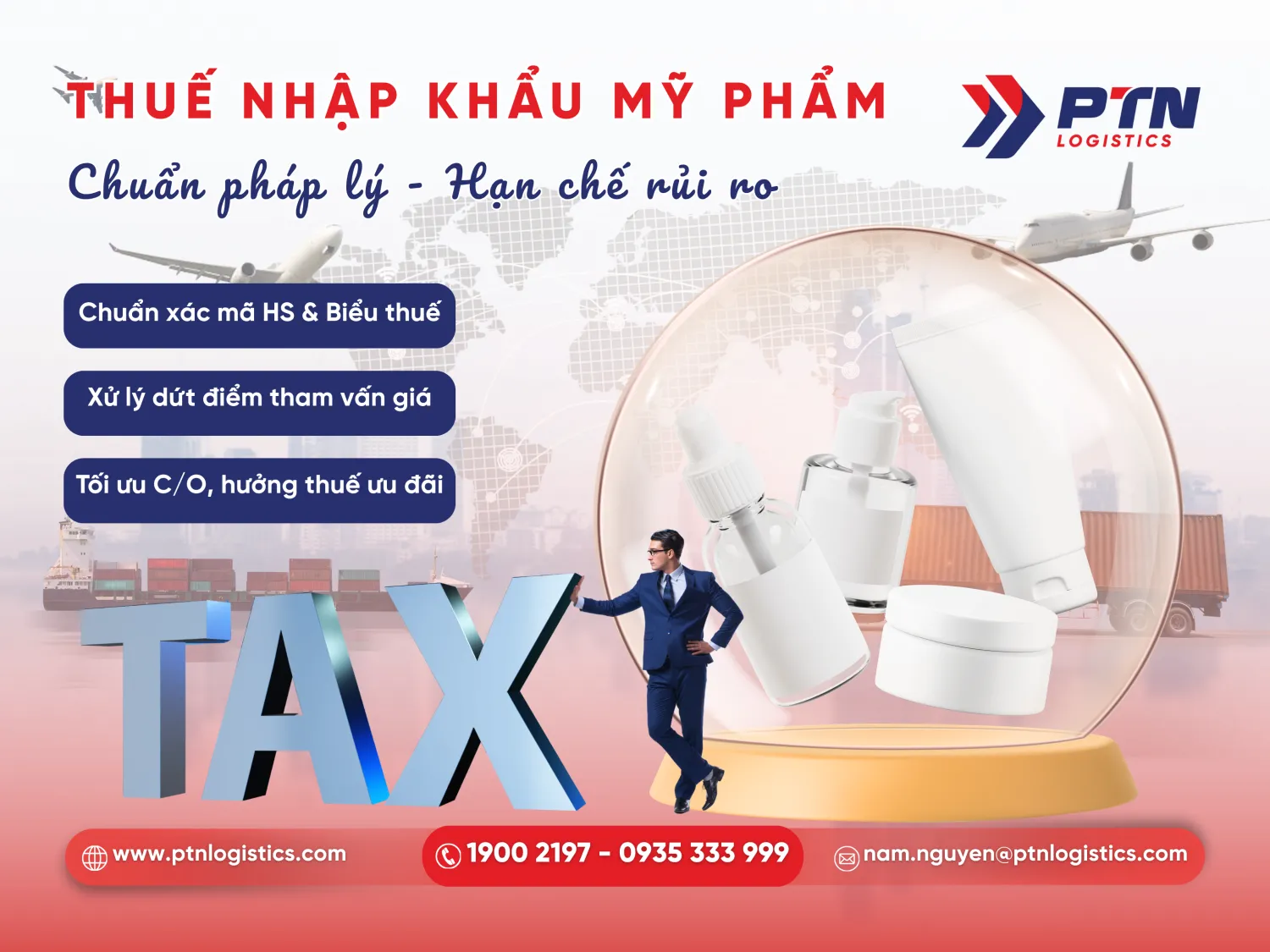 Tìm hiểu thuế nhập khẩu mỹ phẩm