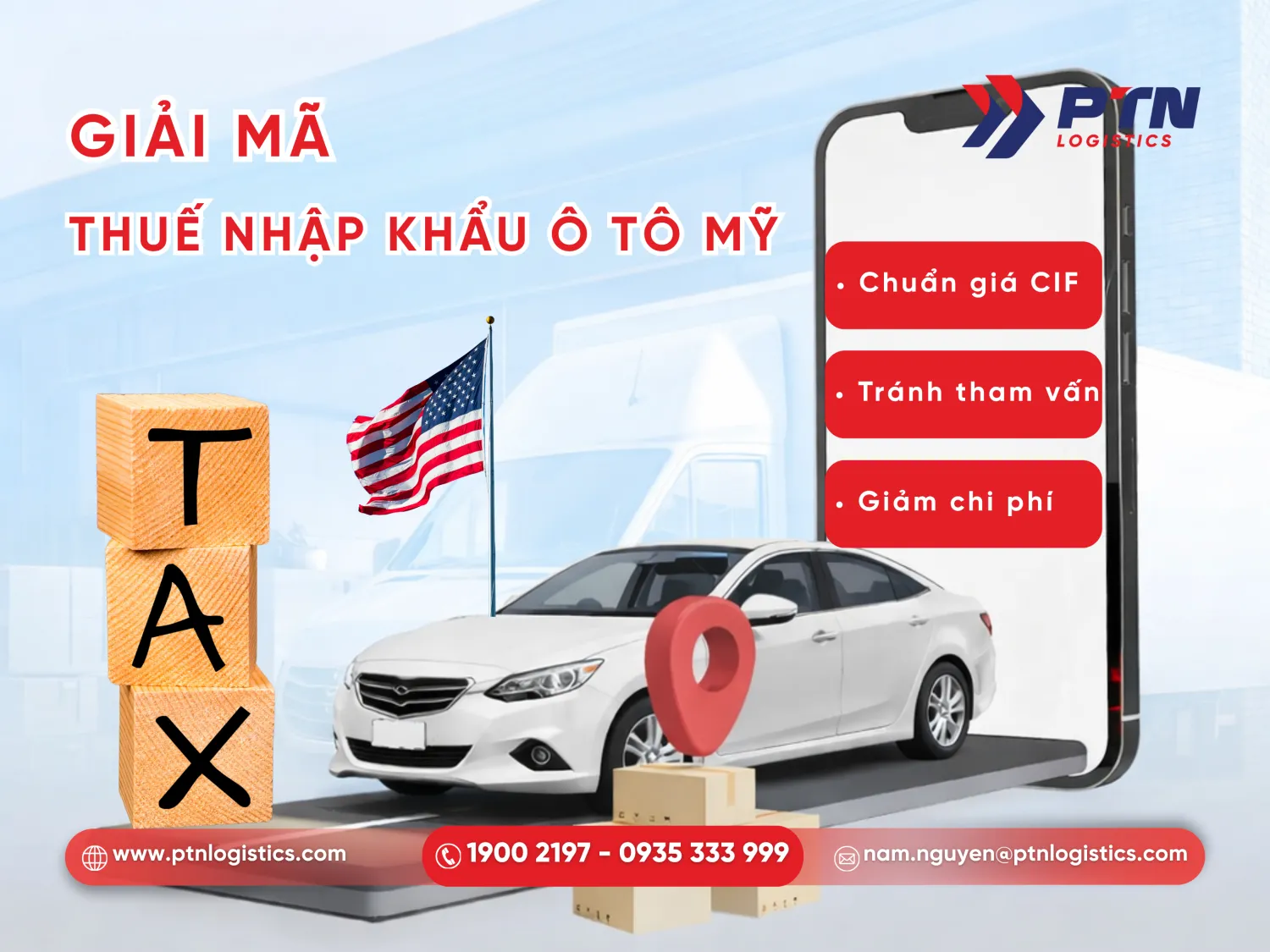 Tìm hiểu thuế nhập khẩu xe ô tô từ Mỹ