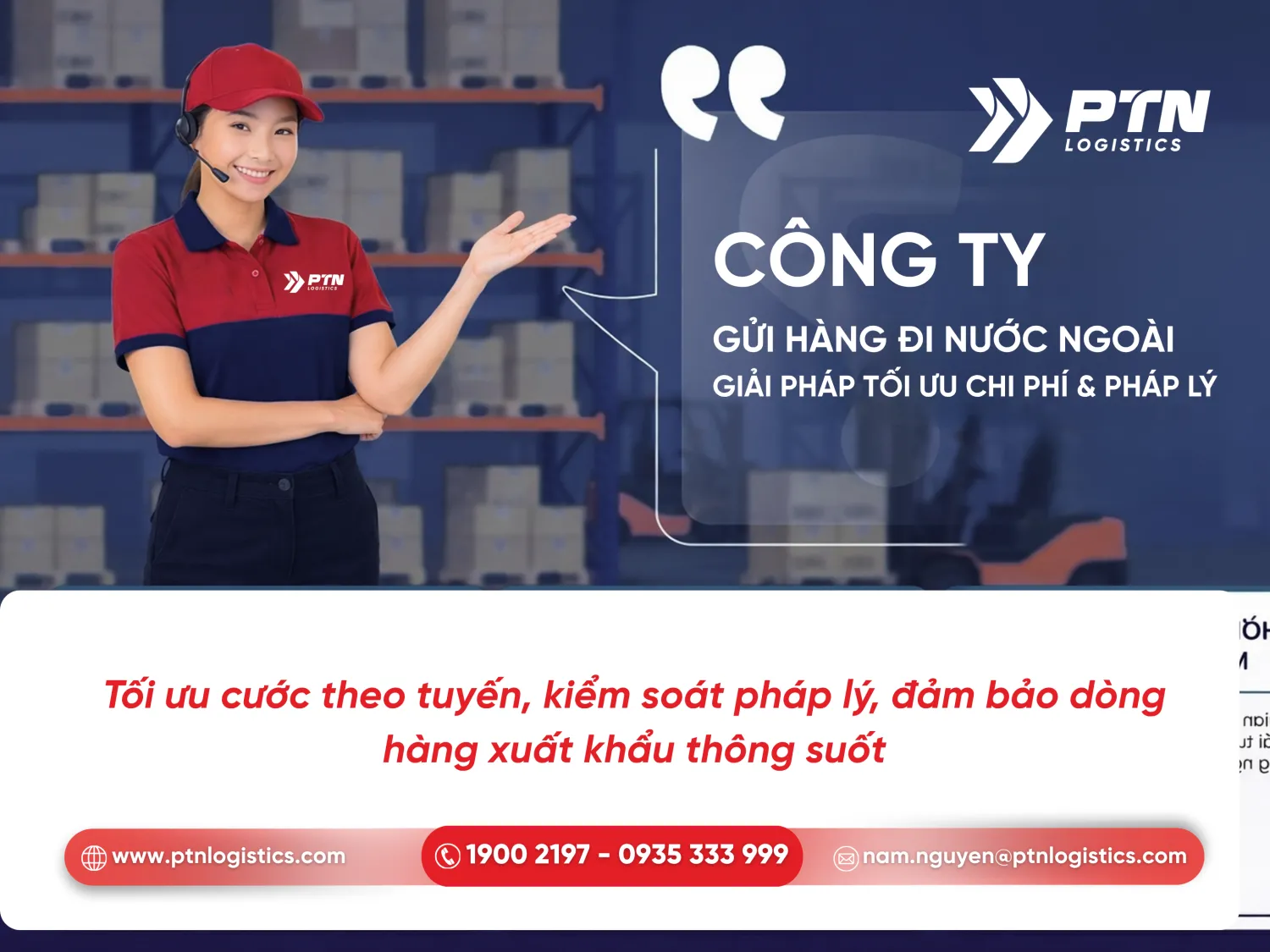 Tìm hiểu về công ty gửi hàng đi nước ngoài