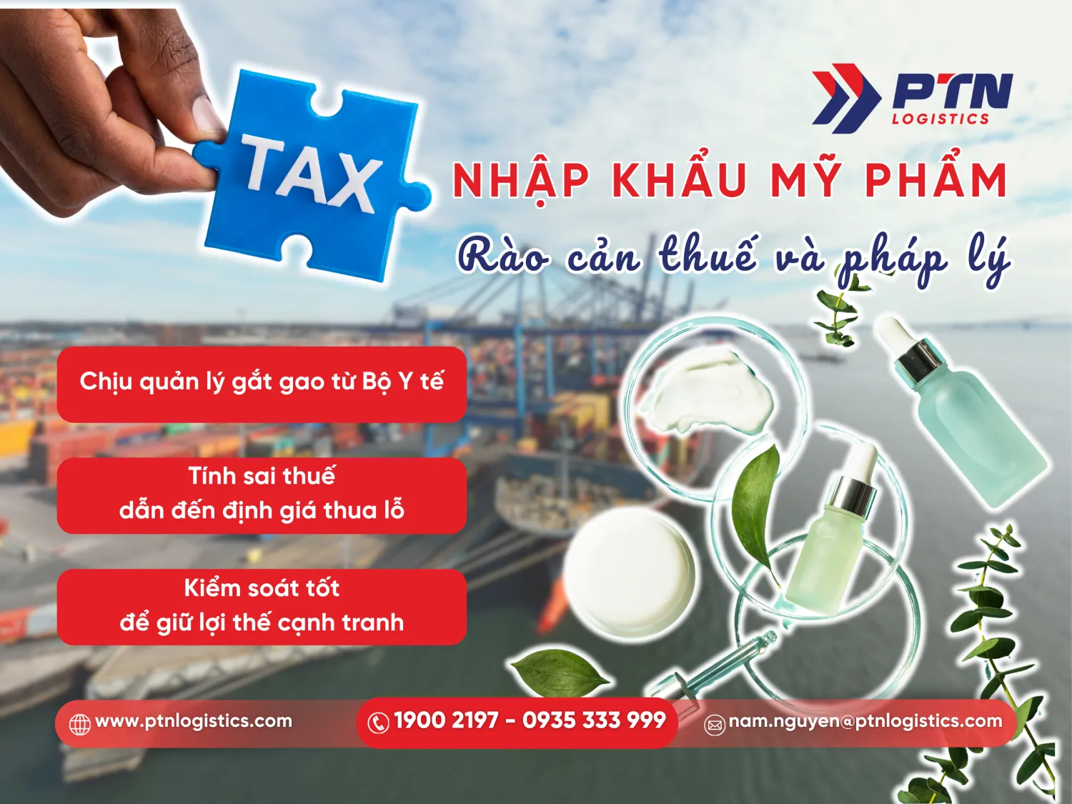 Tổng quan thuế nhập khẩu mỹ phâmr