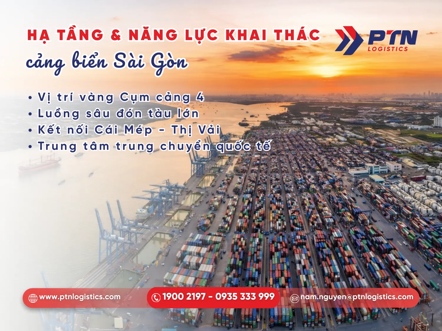 Tổng quan về dịch vụ vận tải biển Sài Gòn