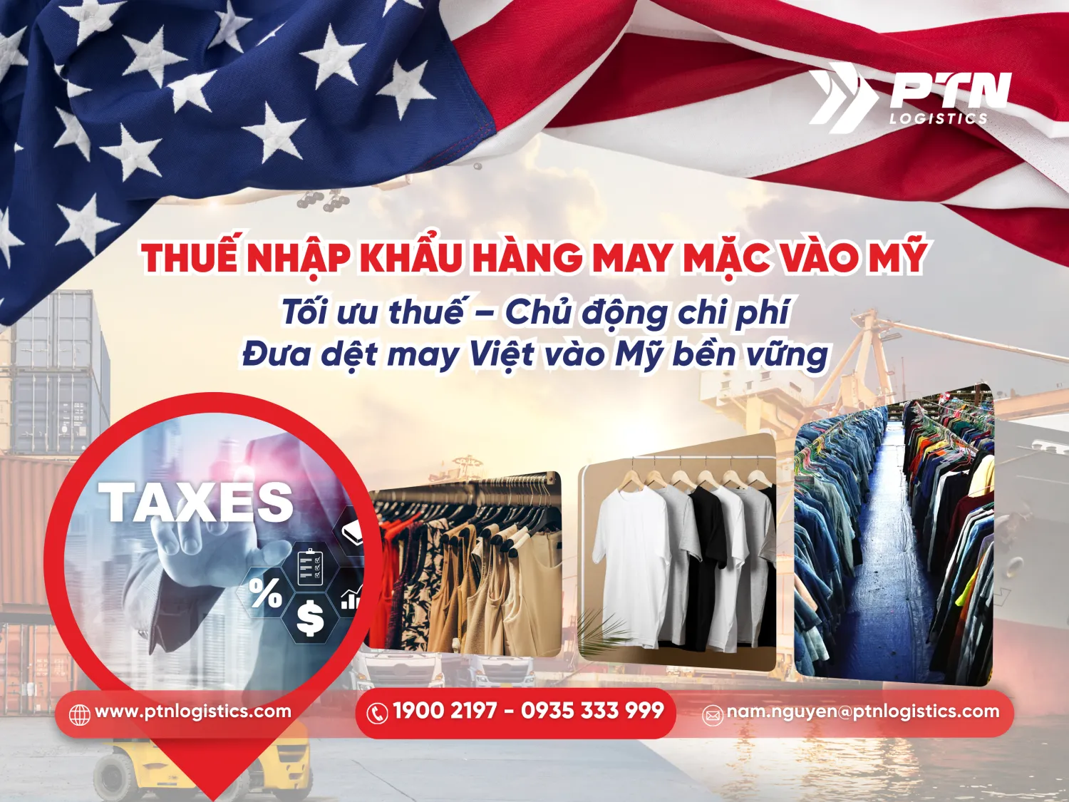 Tổng quan về thuế nhập khẩu hàng may mặc vào Mỹ