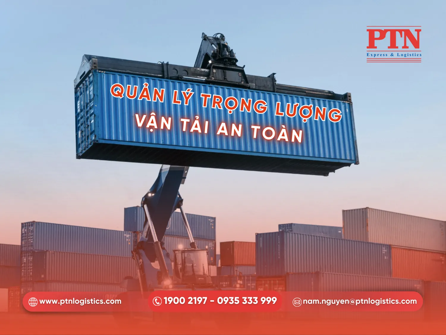 Trọng lượng container 40 feet