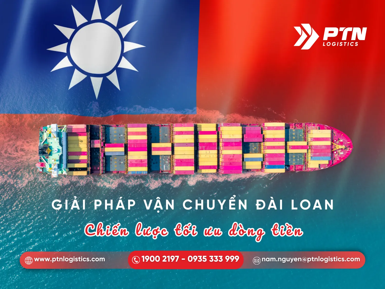 Ưu điểm vận chuyển đường biển đi Đài Loan