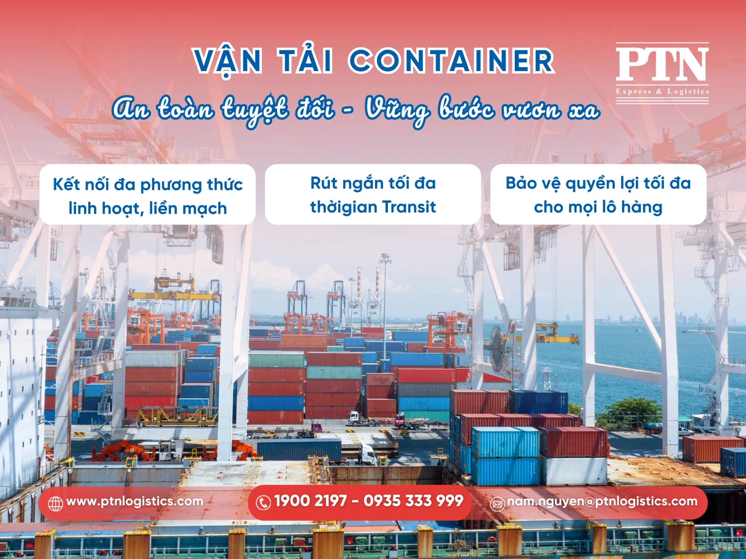 Vai trò của công ty vận tải container