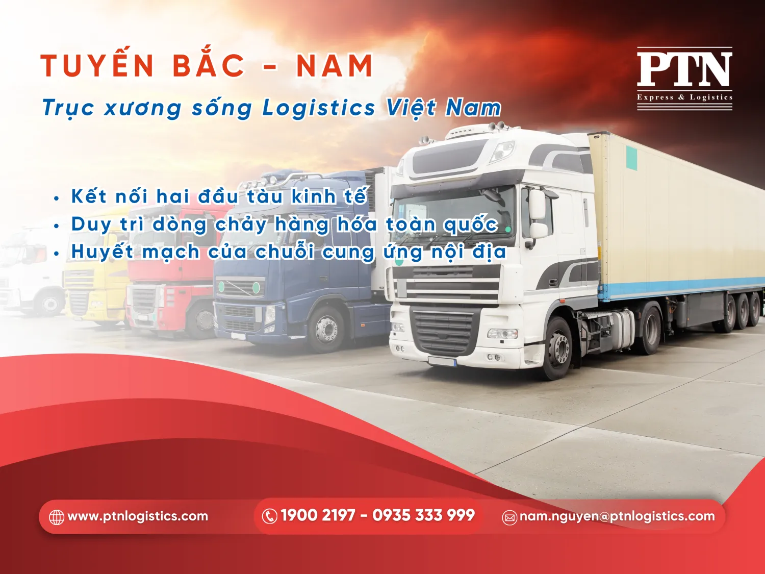 Vai trò của tuyến Bắc Nam trong Logistics