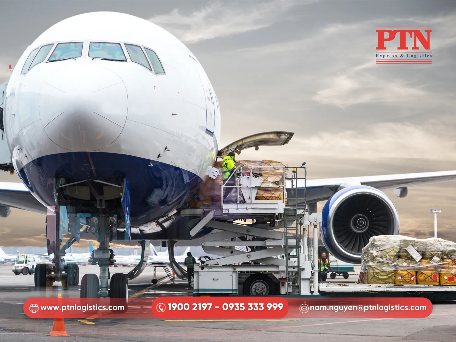 Vận chuyển hoa quả Bắc Nam bằng đường hàng không 