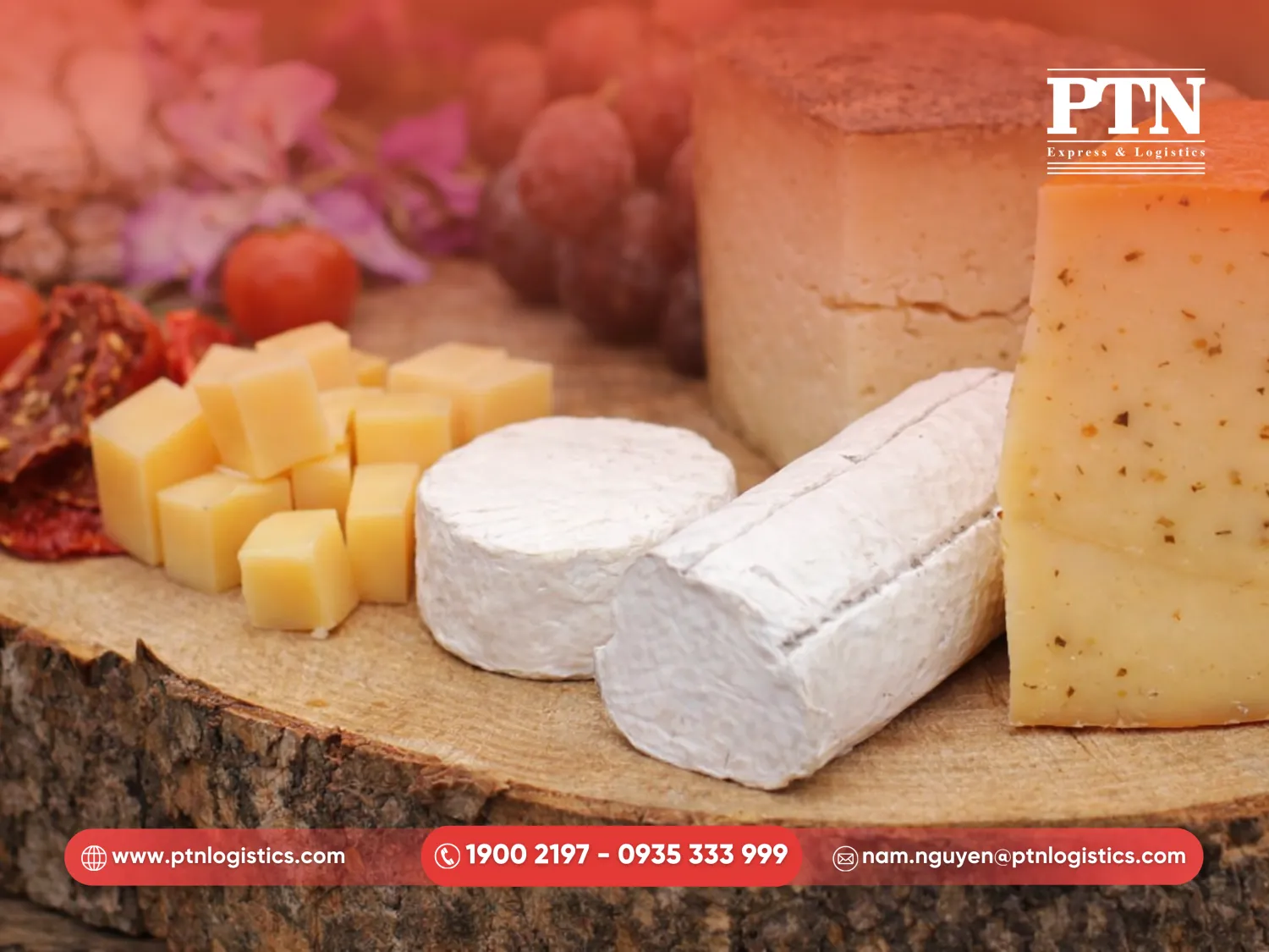 Vận chuyển nguyên liệu thực phẩm