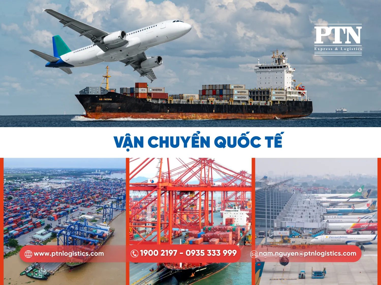Vận chuyển quốc tế từ Hàn Quốc về Việt Nam