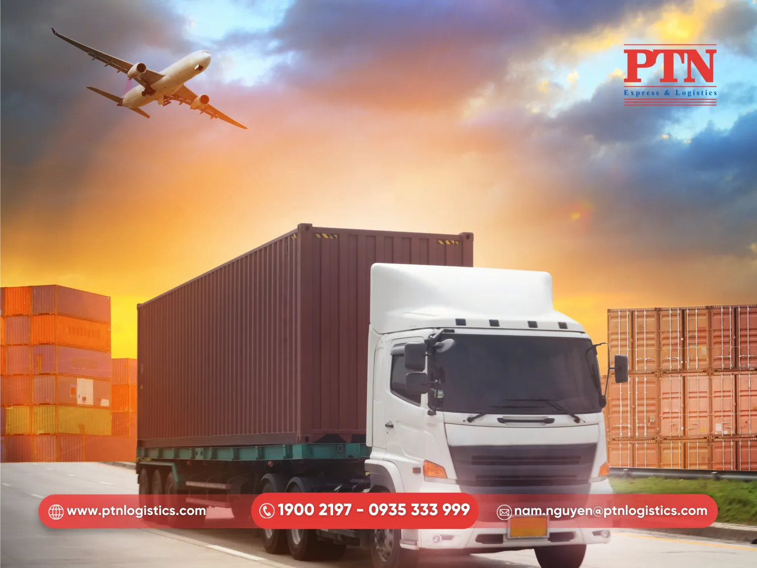 Vận tải đường hàng không kết hợp đường bộ