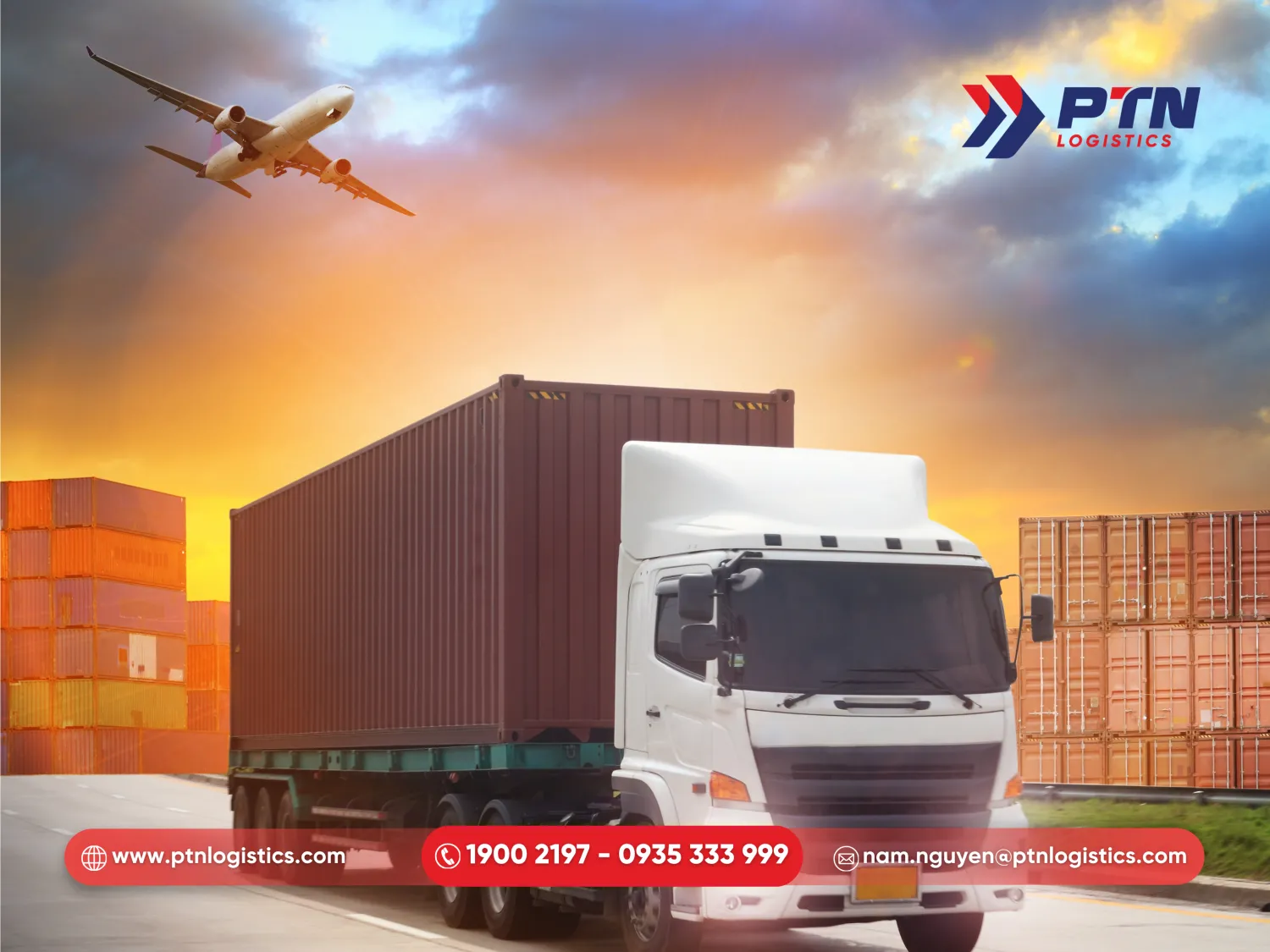 Vận tải đường hàng không kết hợp đường bộ