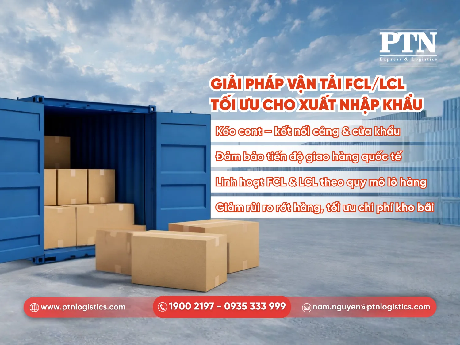 Vận tải hàng hóa xuất nhập khẩu