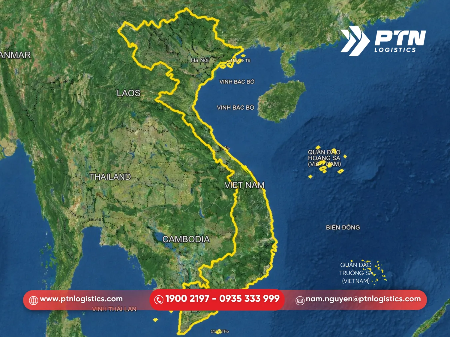 Việt Nam trên bản đồ hàng hải của khu vực