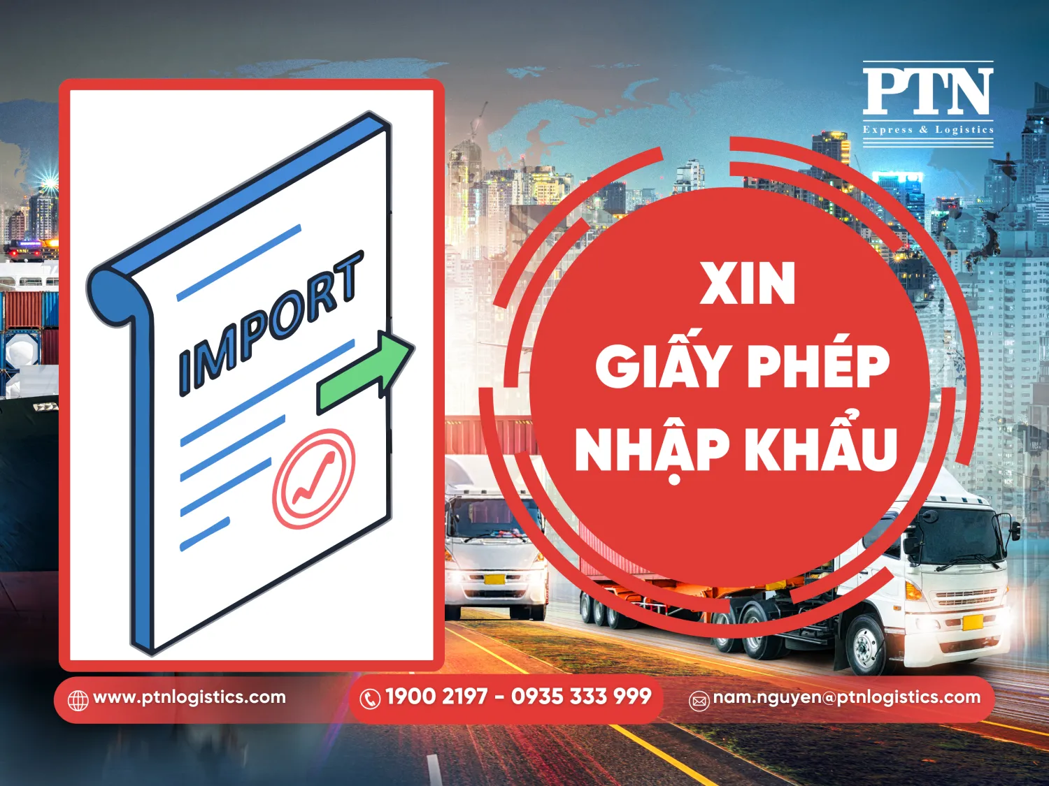 Xin giấy phép nhập khẩu