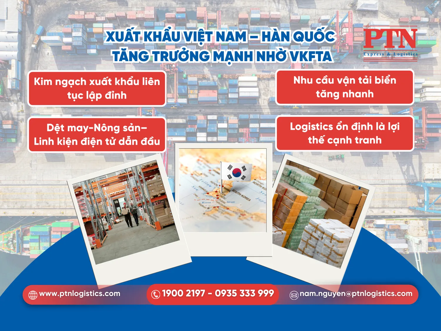 Xuất khẩu Việt Nam Hàn Quốc tăng trưởng mạnh nhờ VKFTA