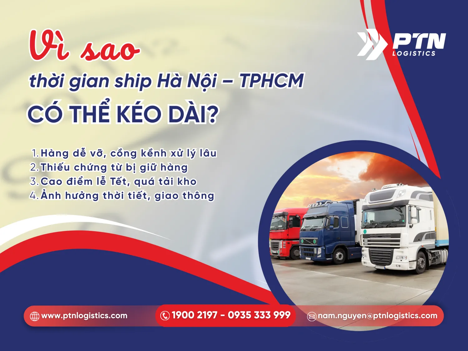 Yếu tố ảnh hưởng đến thời gian ship hàng