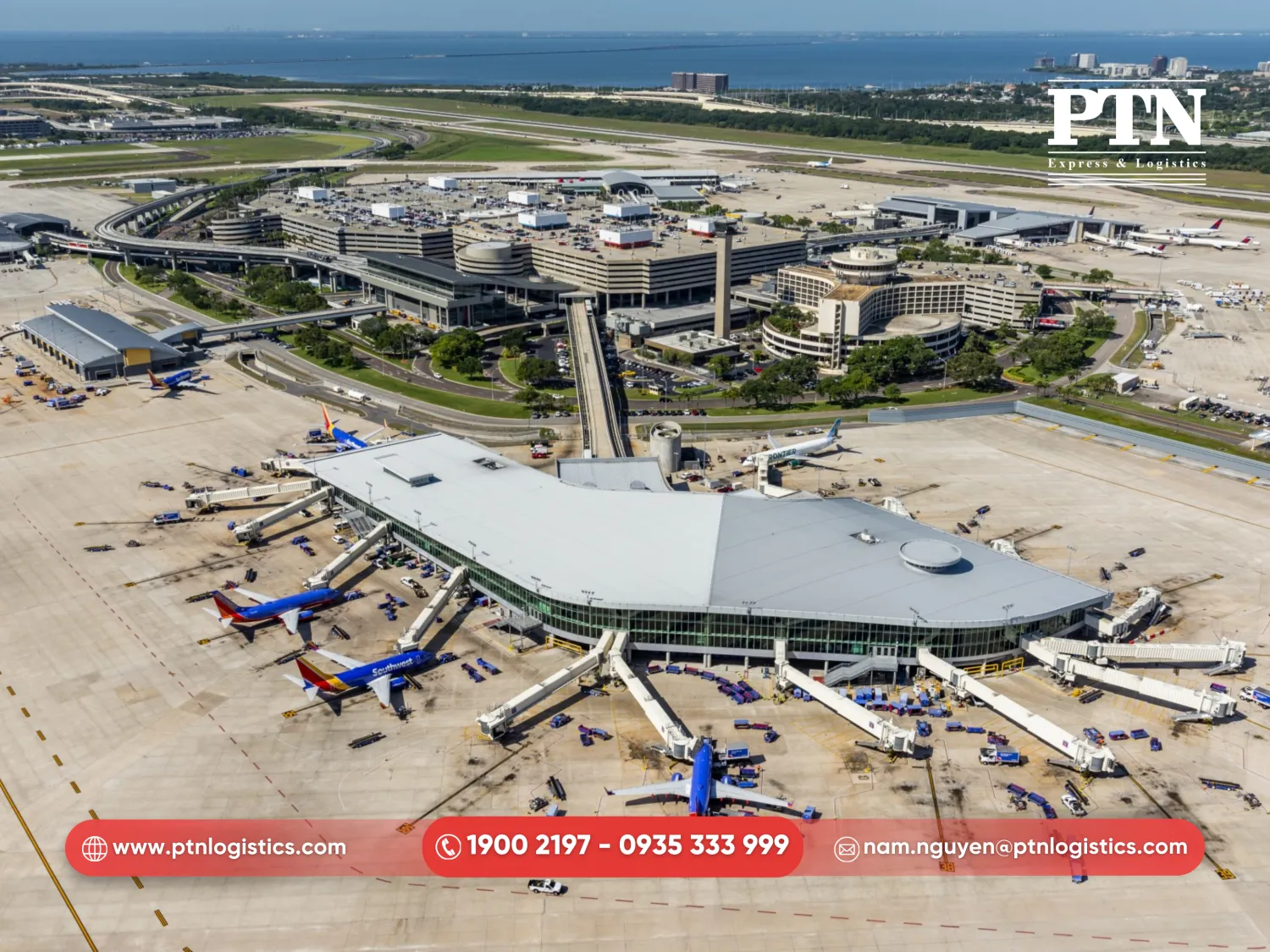 Bảng danh sách các mã sân bay quốc tế trọng điểm ở Mỹ